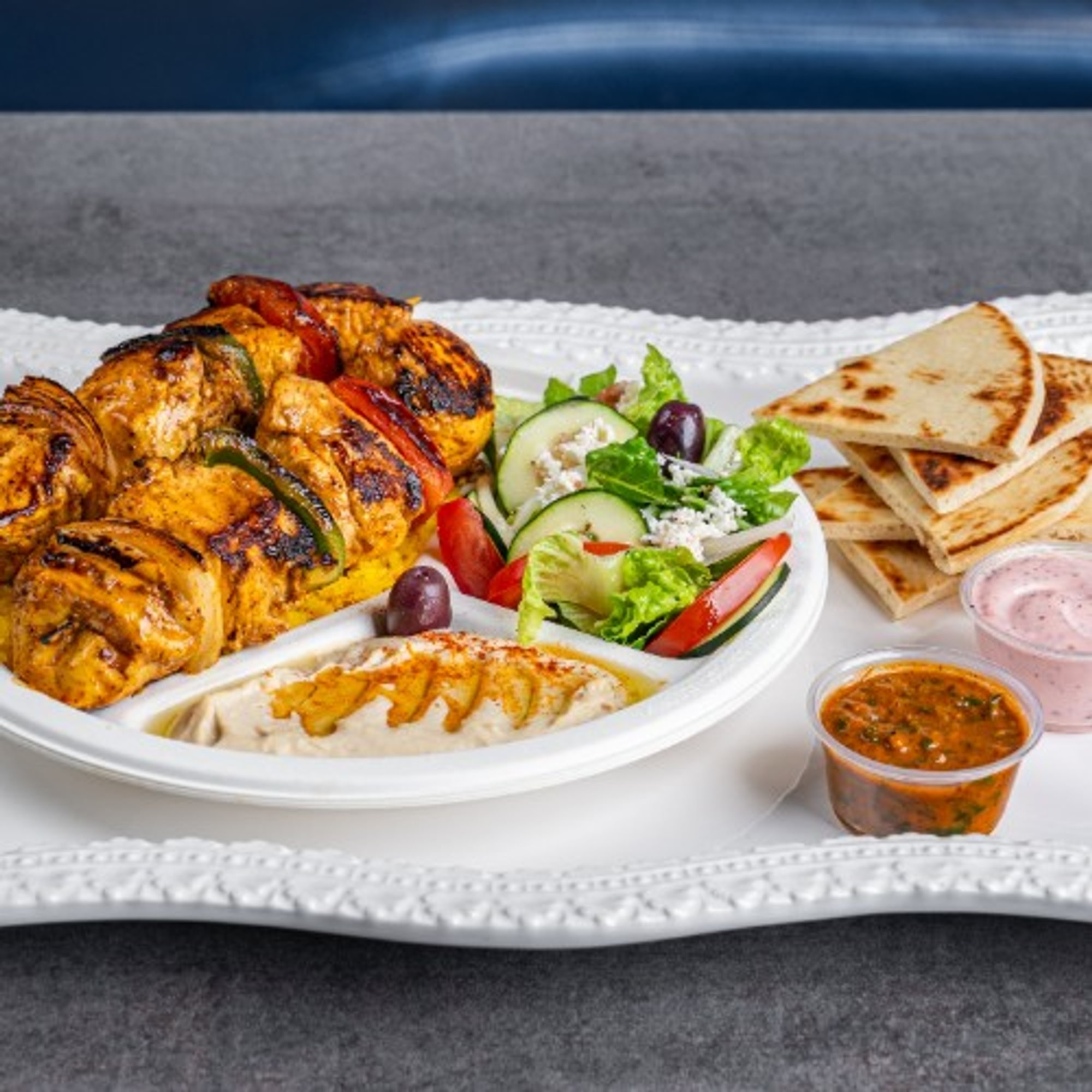 Chicken Kabab Plate