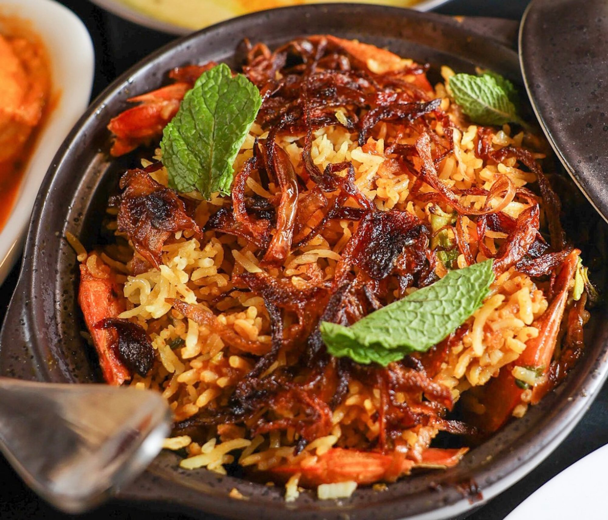 Shrimp Dum Biryani