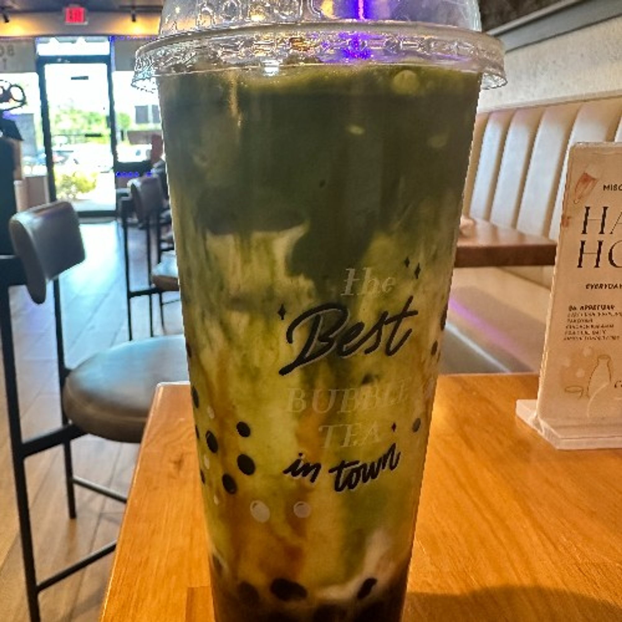 Matcha Brown Sugar Latte