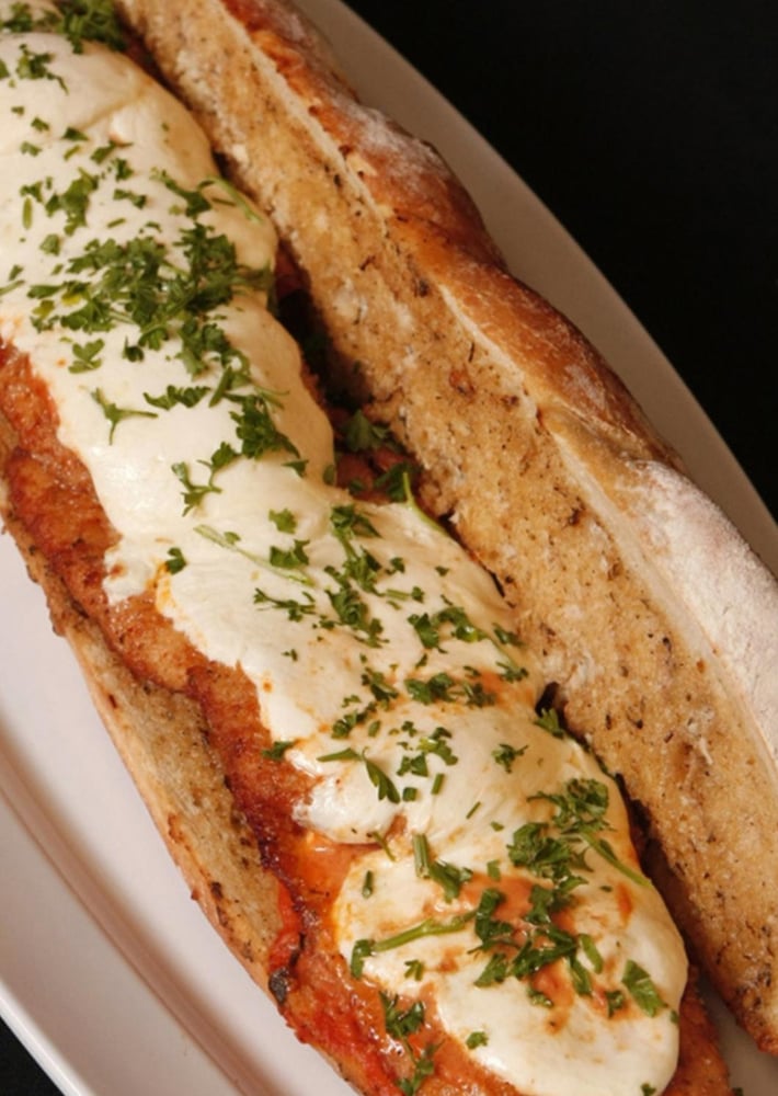 Veal Parmesan Sandwich