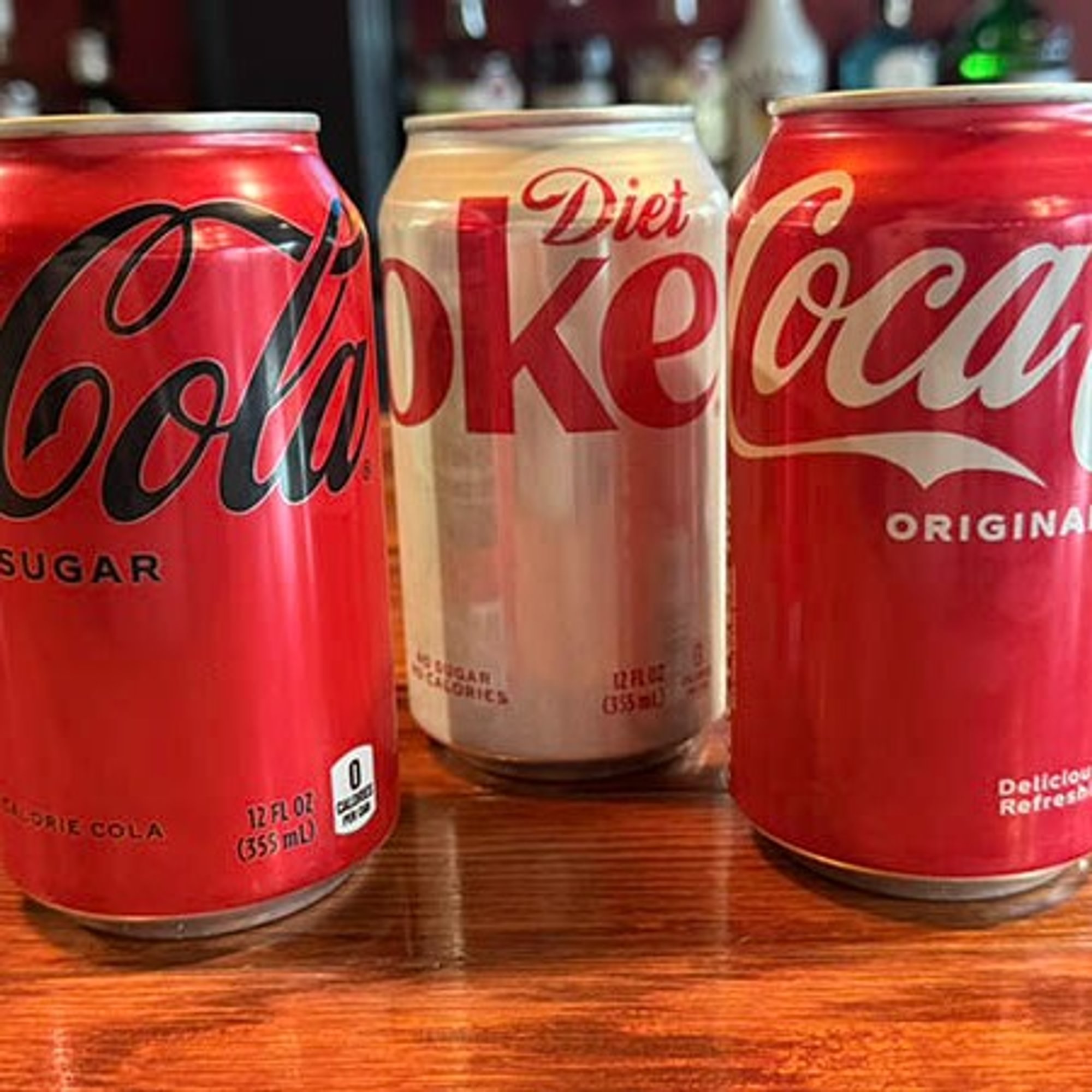 Coke, Diet Coke, or Sprite