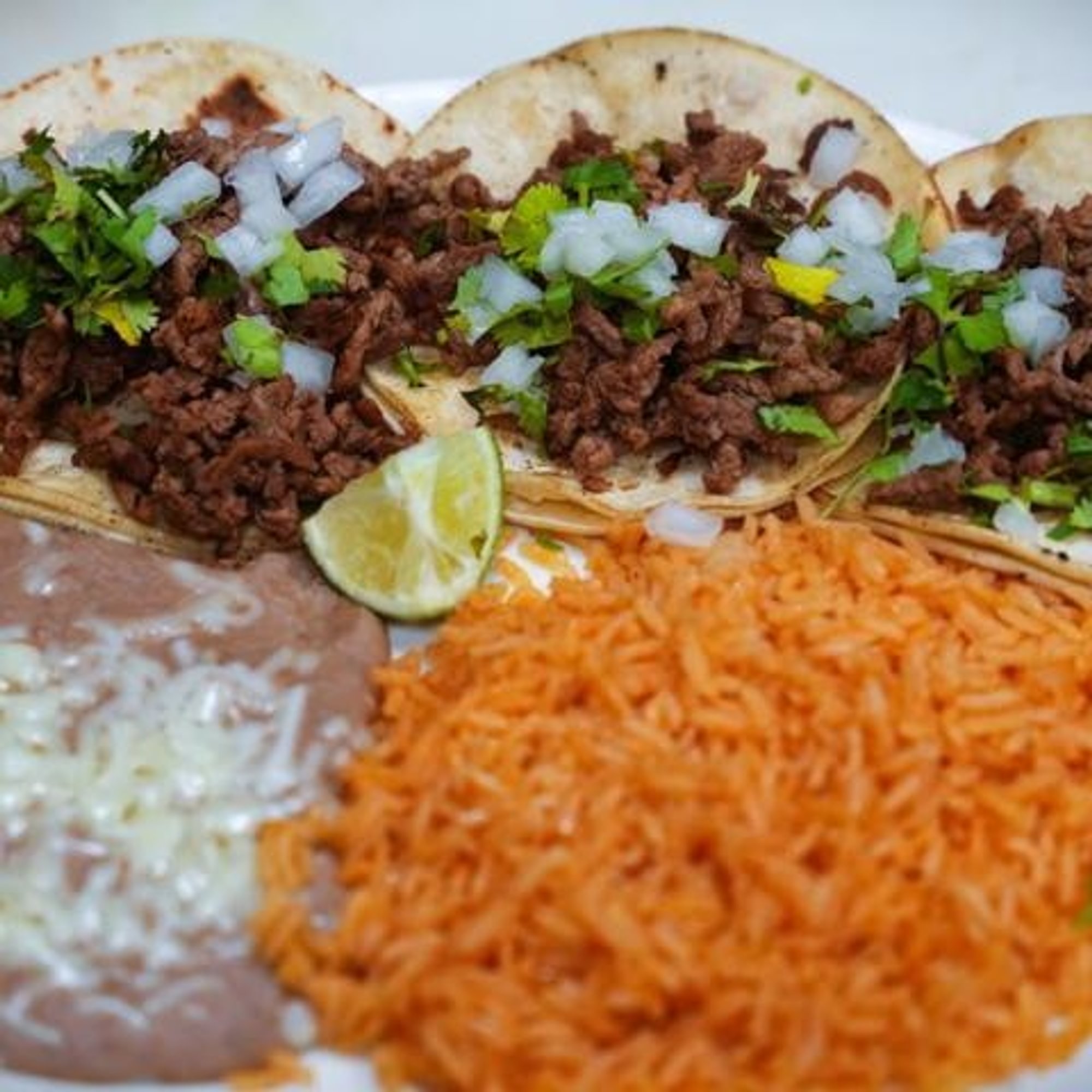 3 Street Tacos meal