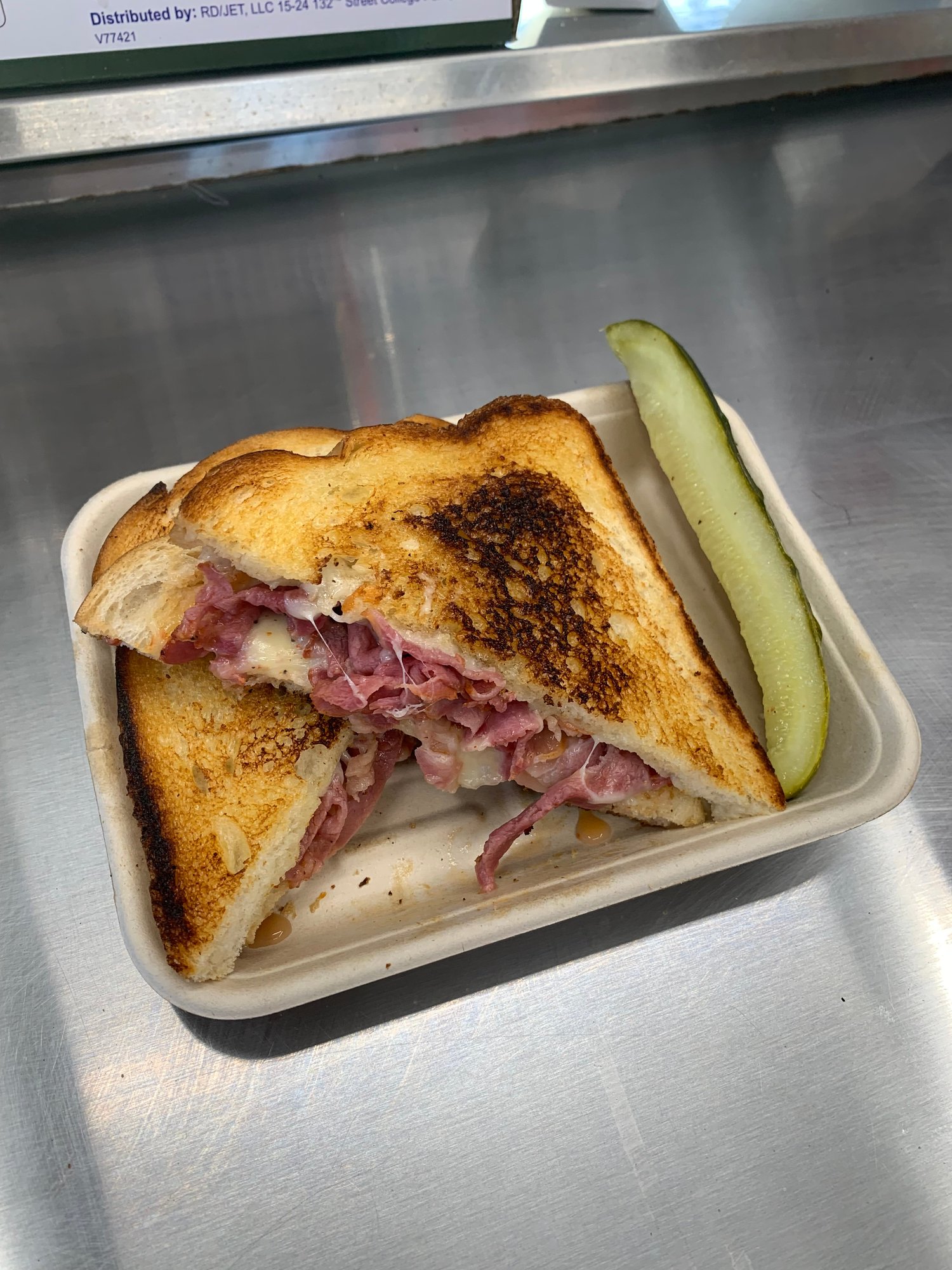 Pastrami Grilled Cheese