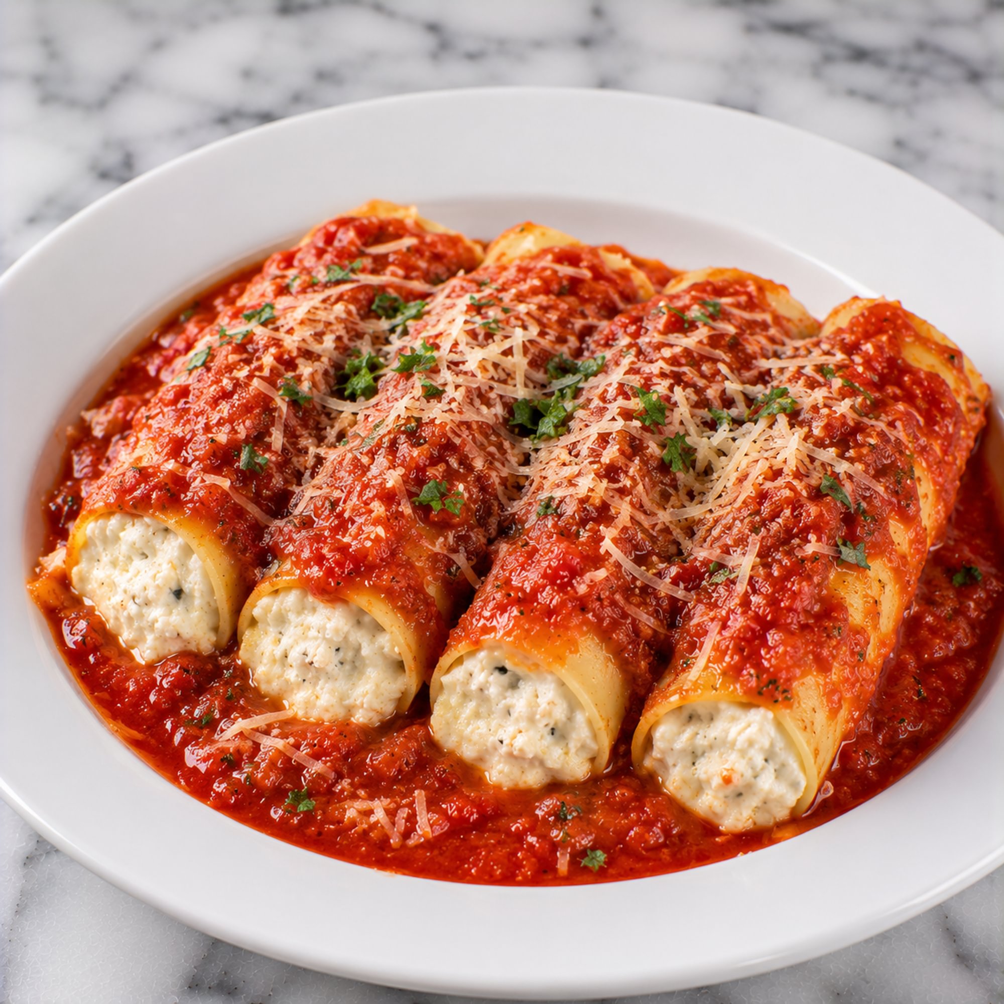 Cheese Manicotti