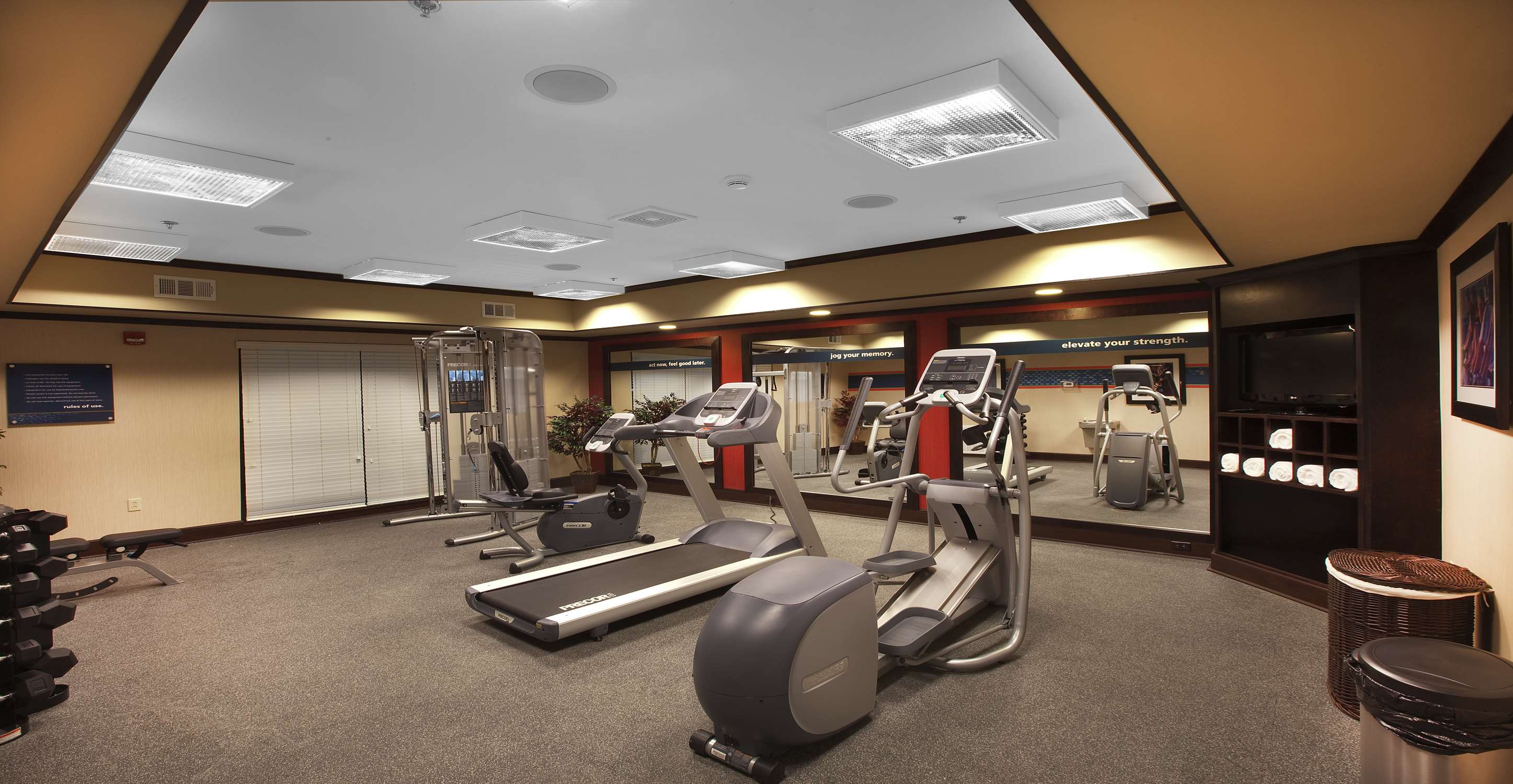 Health club  fitness center  gym