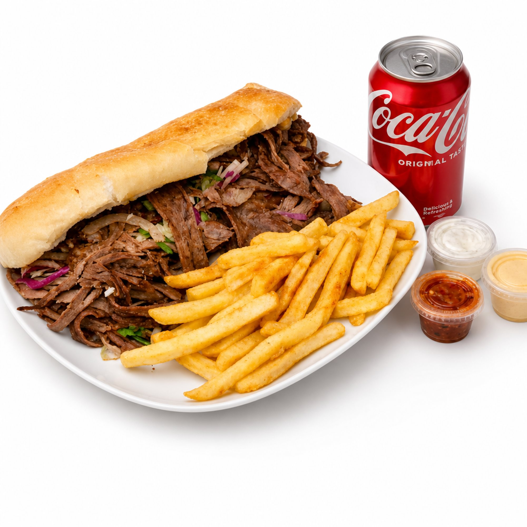 Beef and Lamb Sandwich Combo