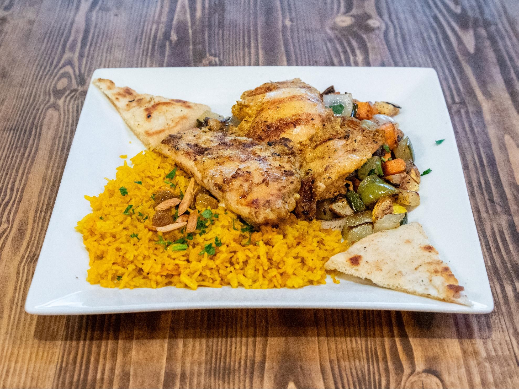 Deboned Whole Chicken White Meat Only With Choice Of Your 2 Sides