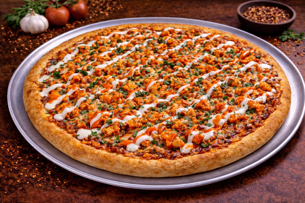 16" Buffalo Chicken Pie