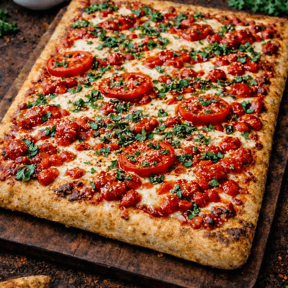 Sicilian Margherita Pizza