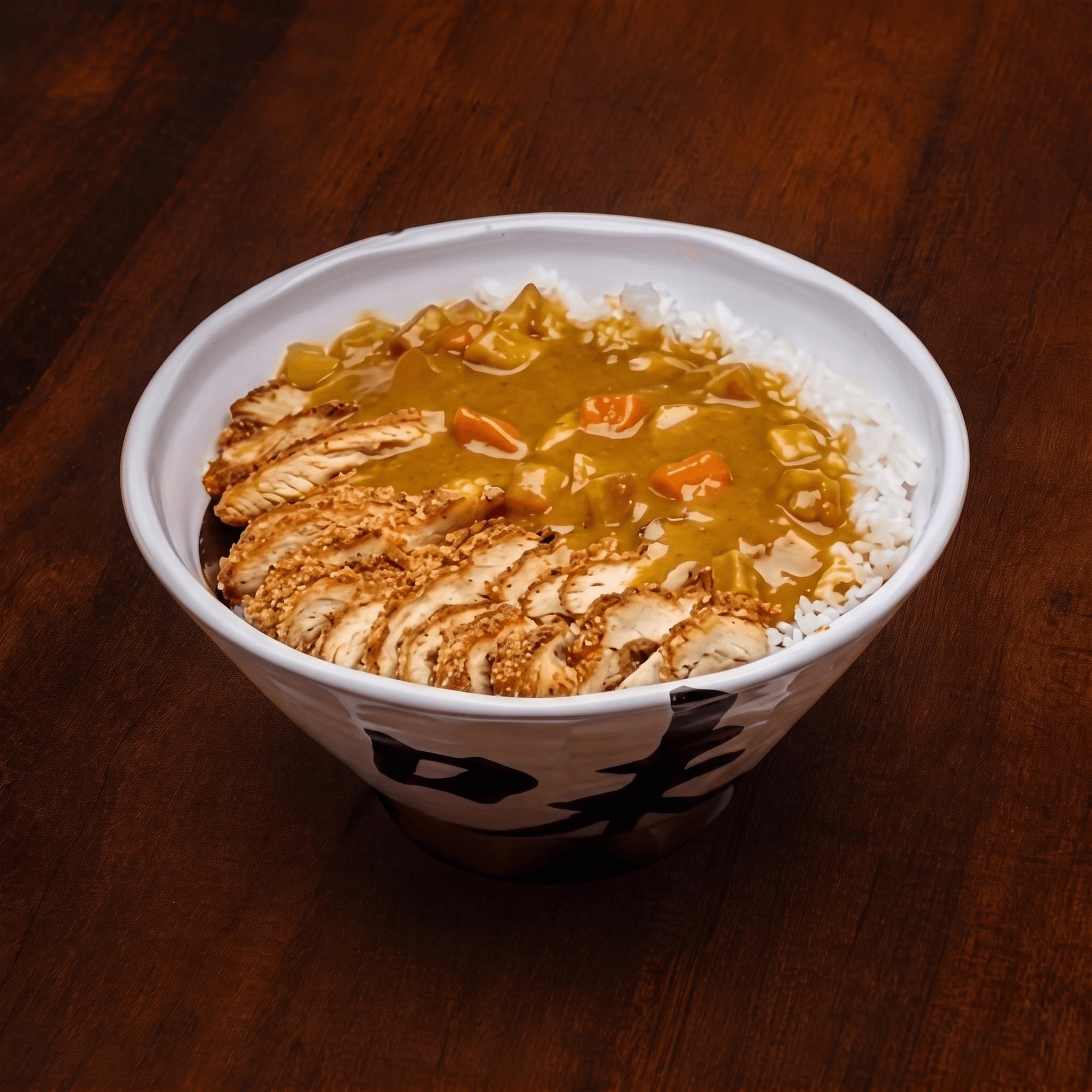 Crispy Chicken Curry Bowl