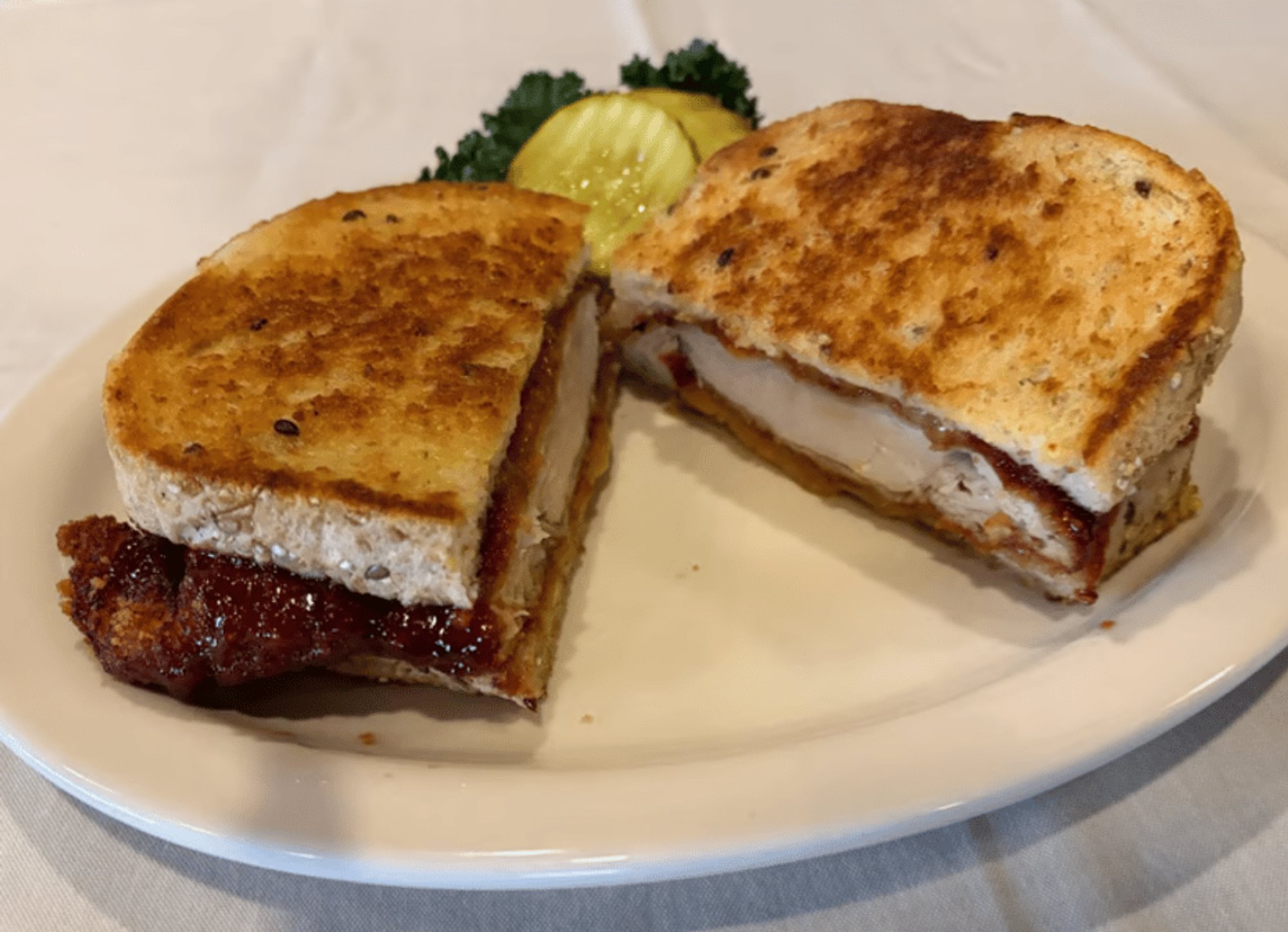 Blackberry Chicken Sandwich