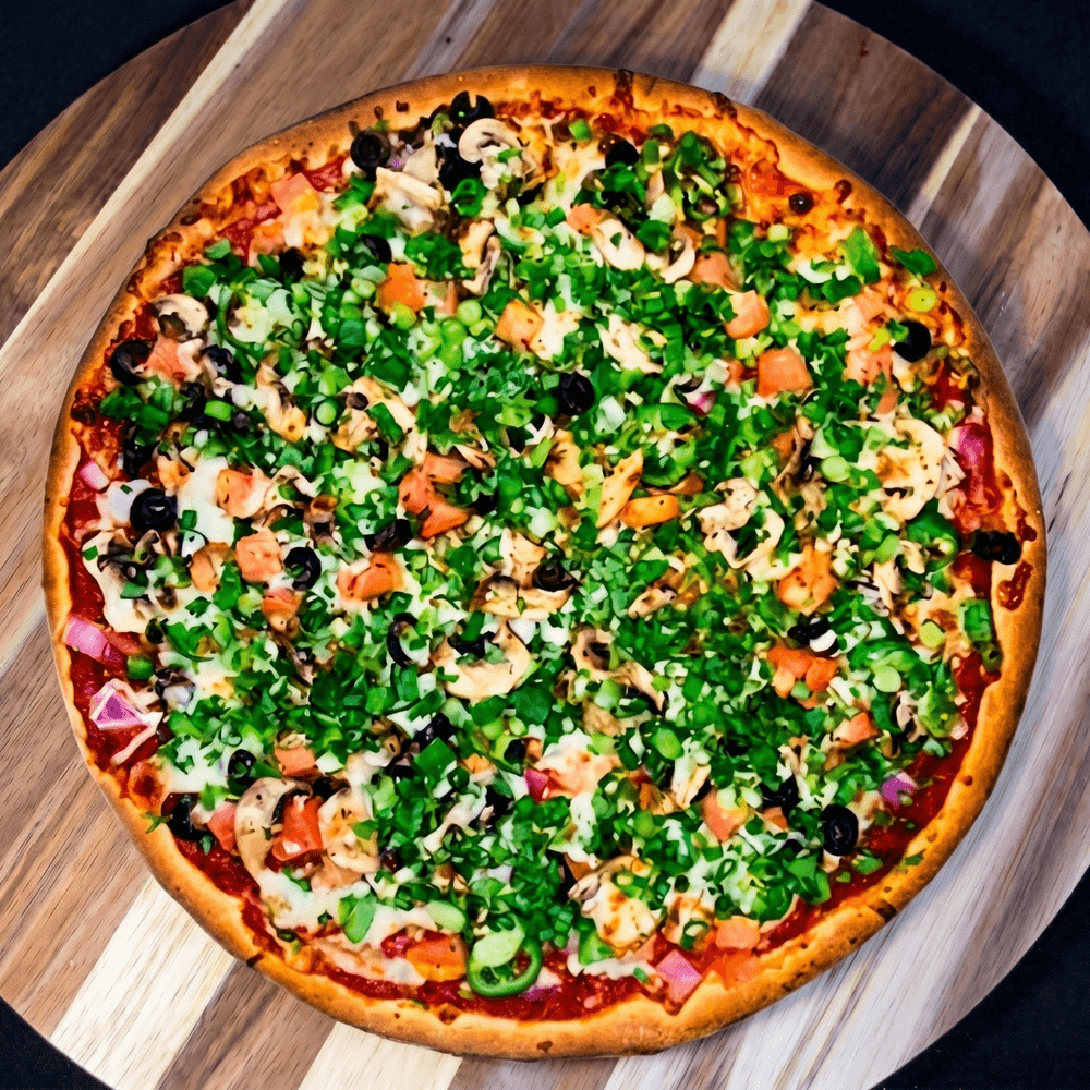 Bombay Veggie Pizza