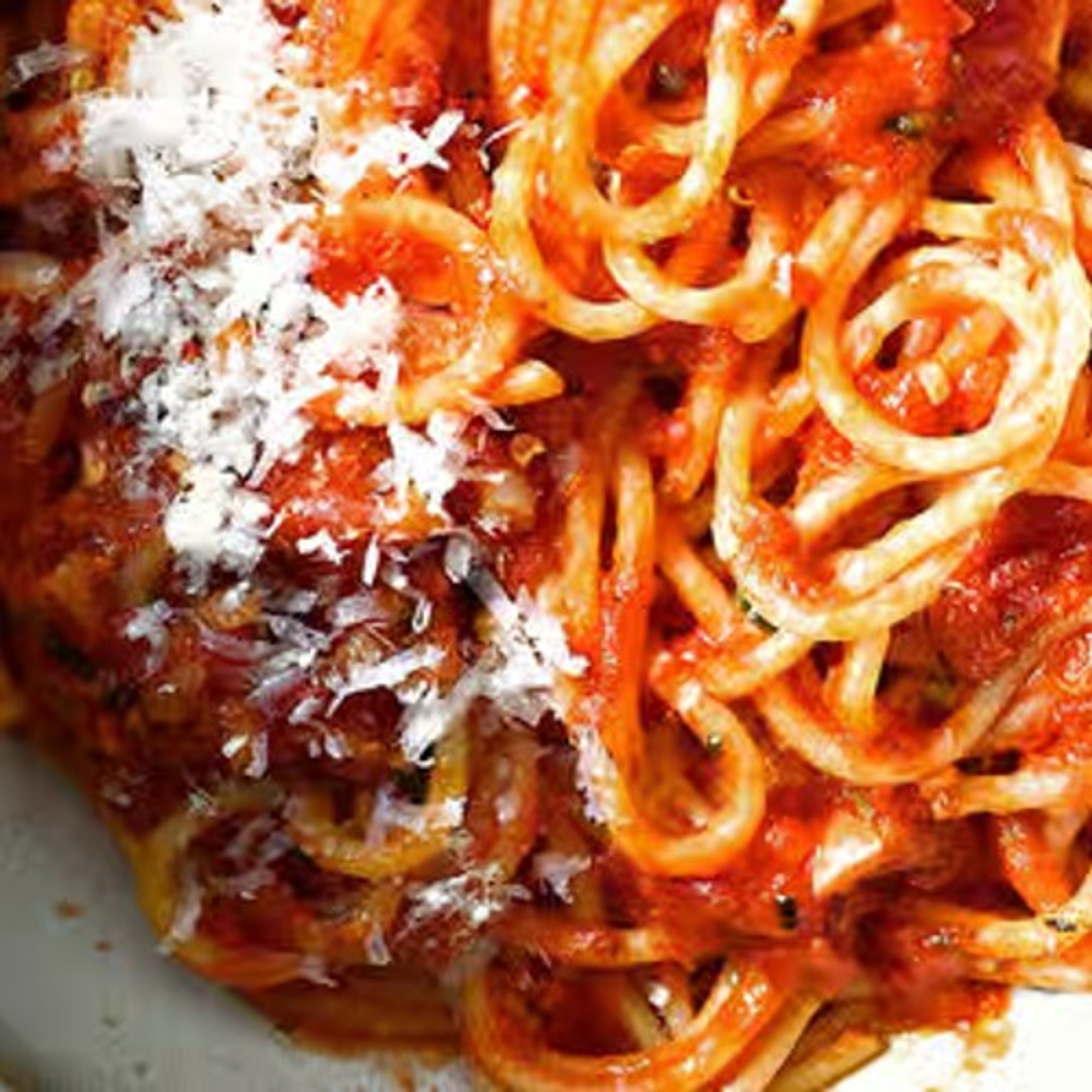Tomato Sauce Spaghetti