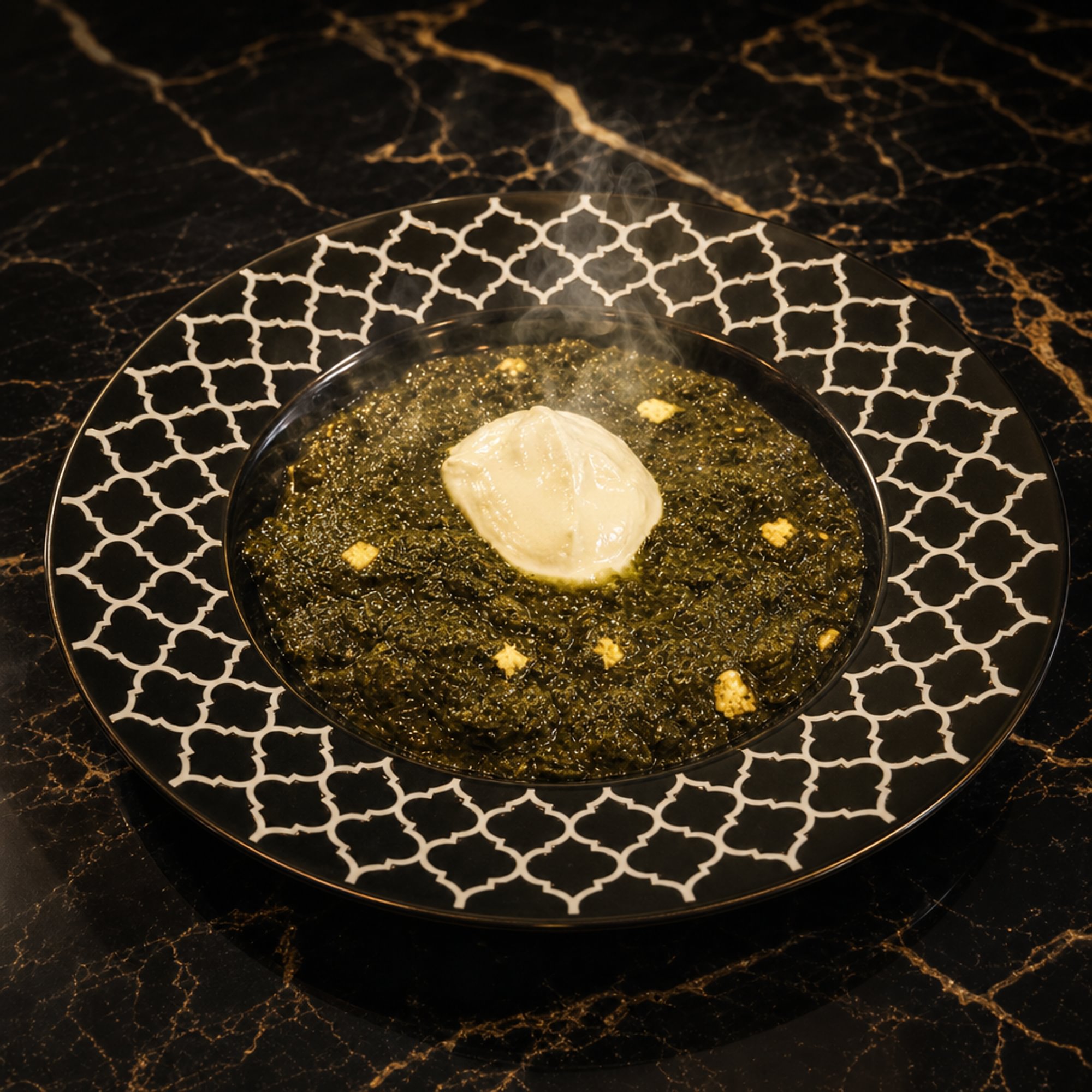 Saag Paneer Burrata