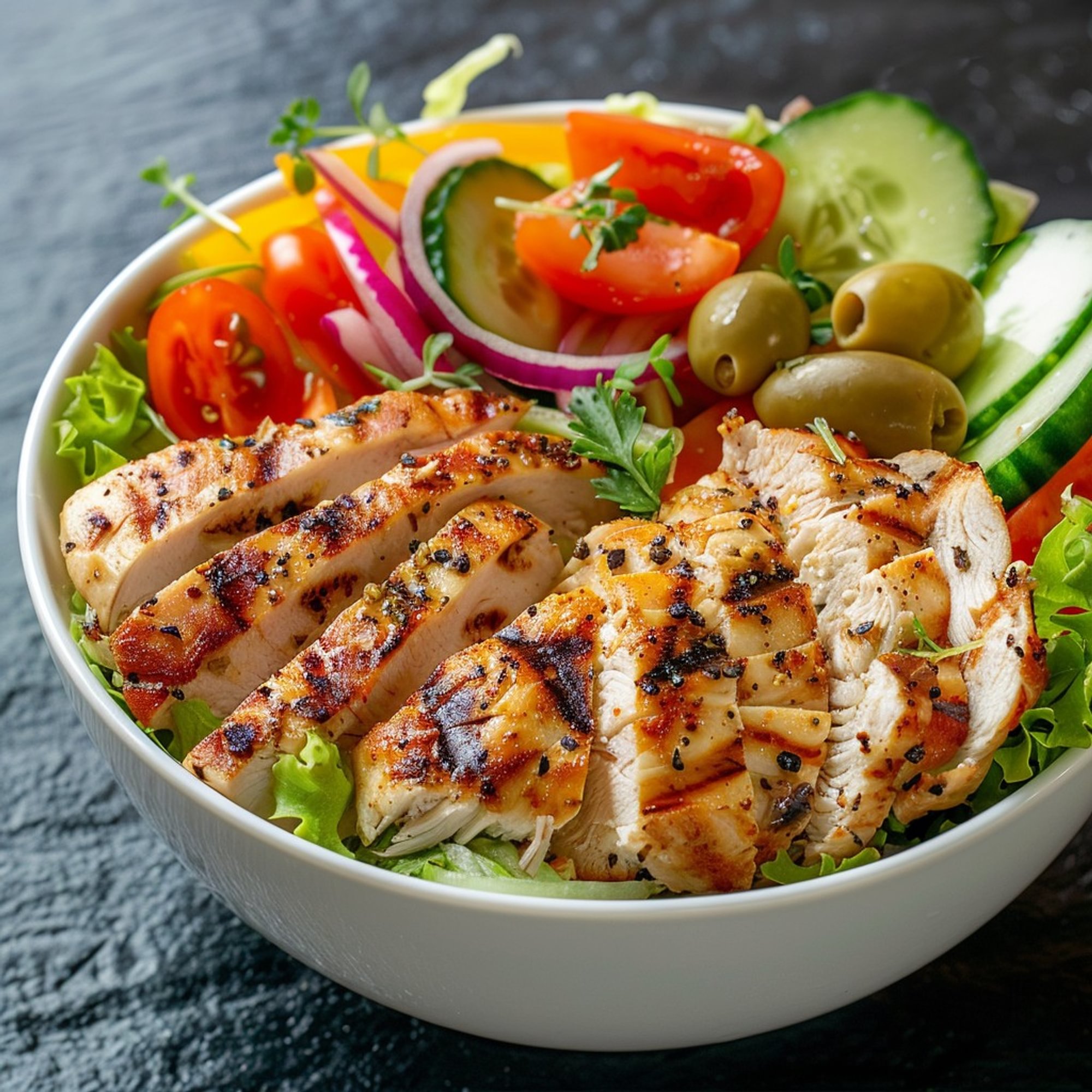 Grilled Chicken Salad