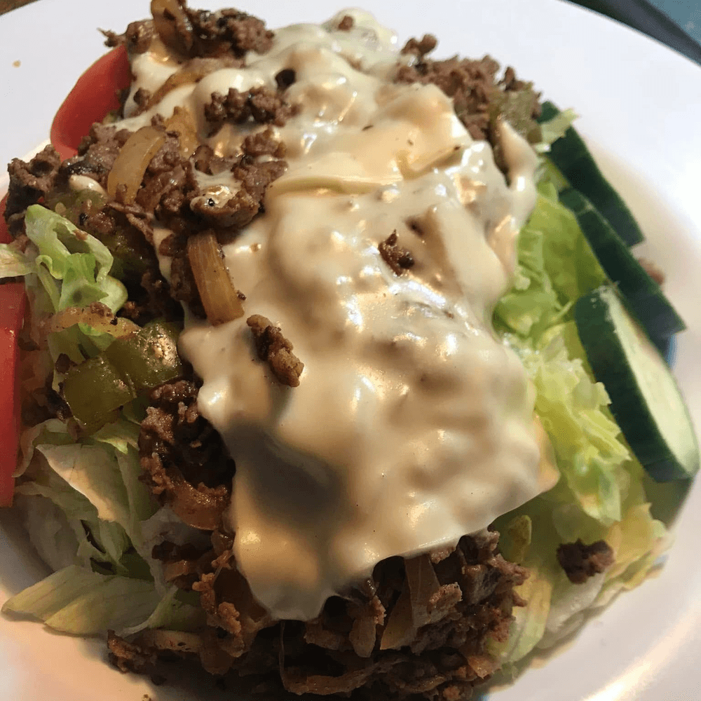 Steak & Cheese Salad