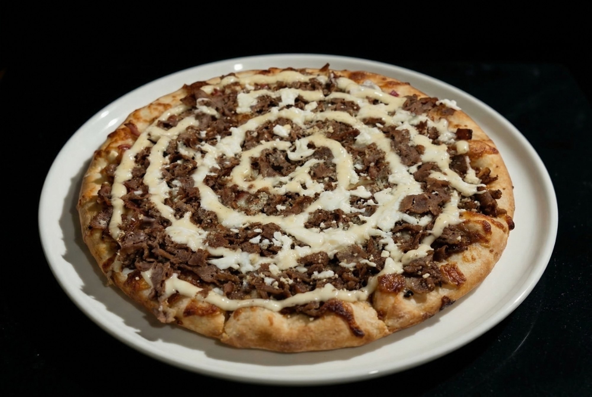 12" Small Steak Truffle Pizza