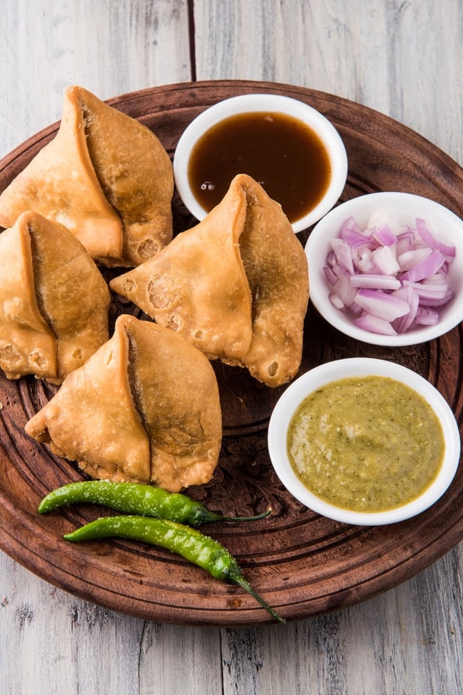 Onion Samosa (6)