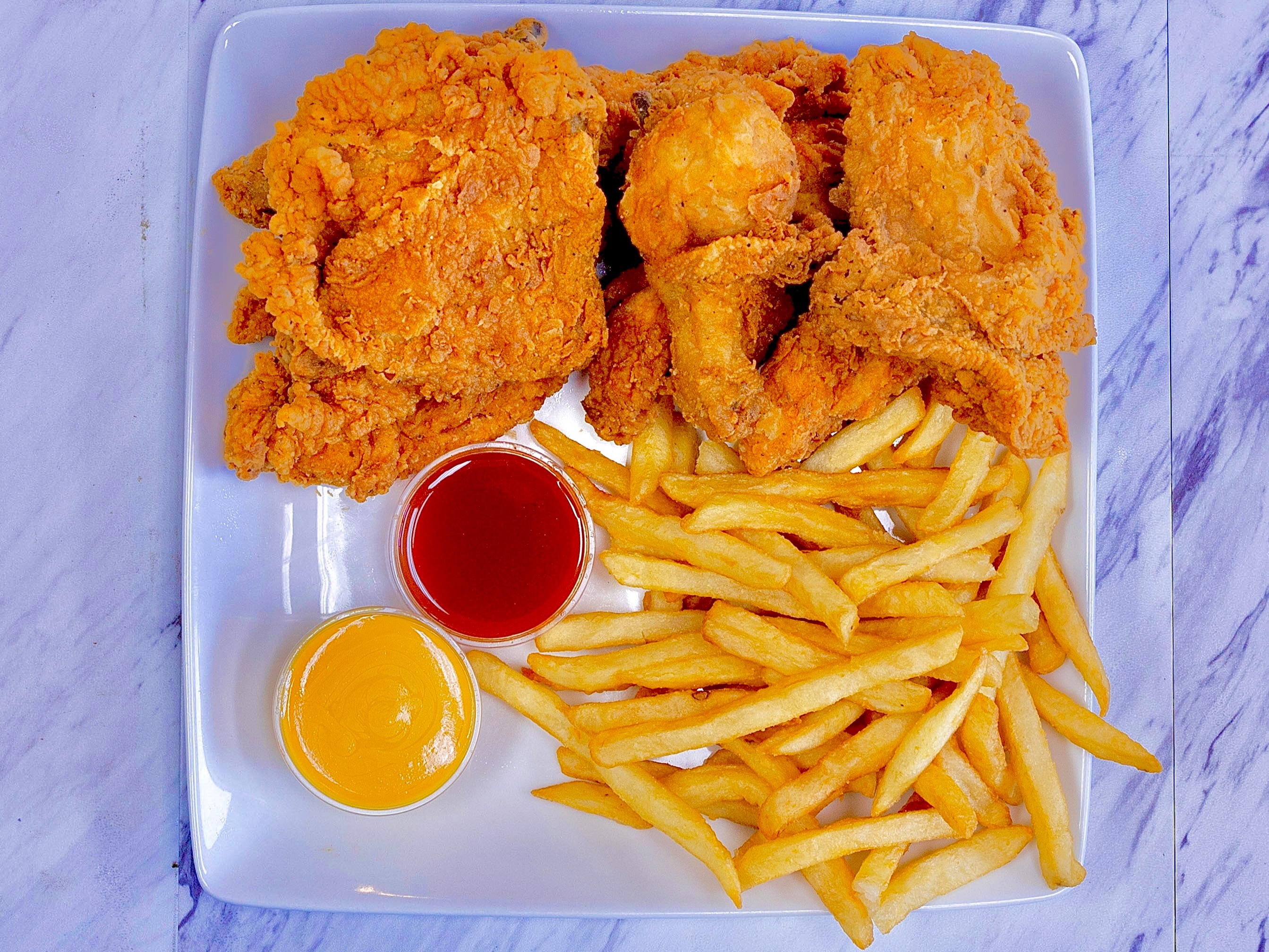 9 Dark Meat & 2 Sides