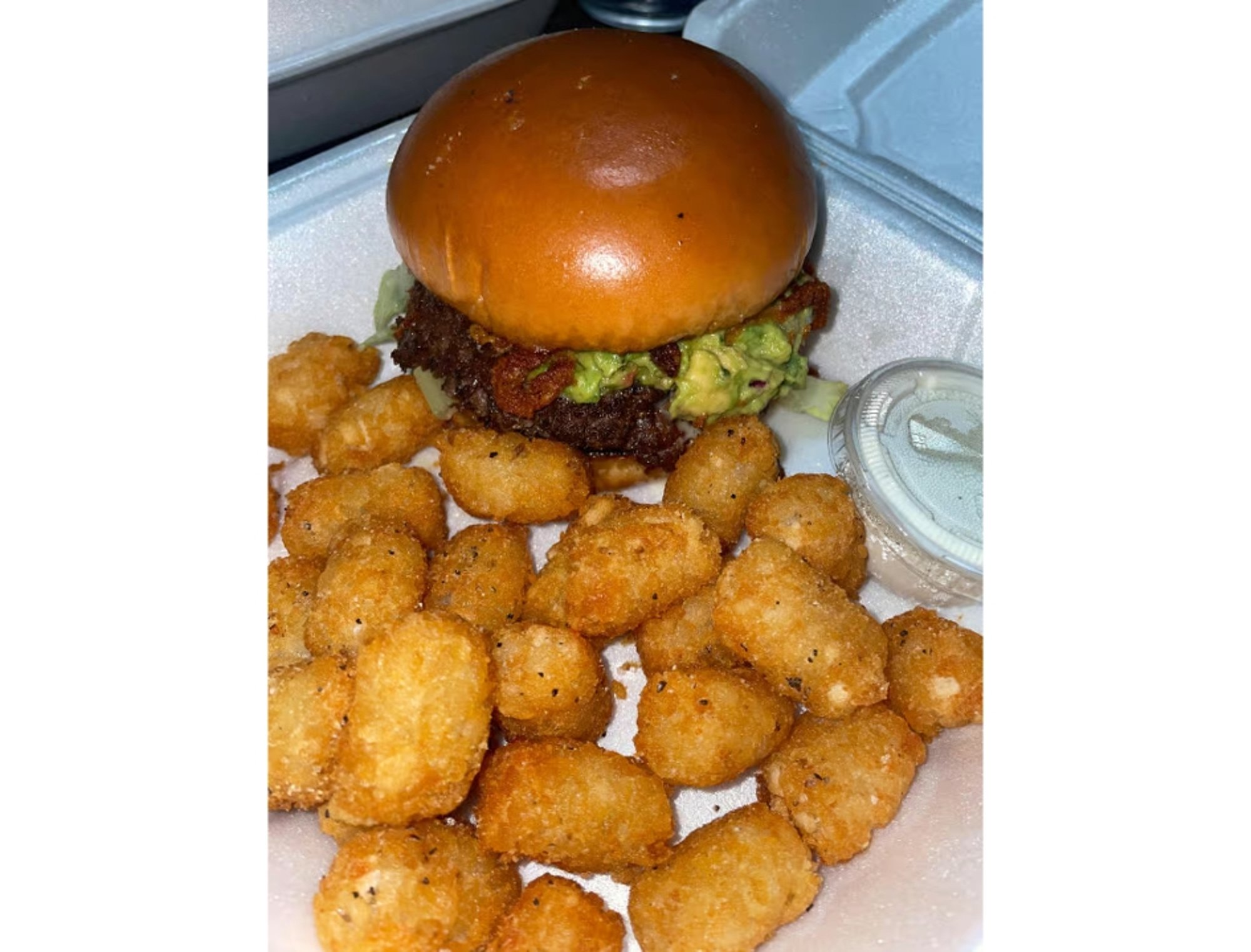 Avocado Smash Burger