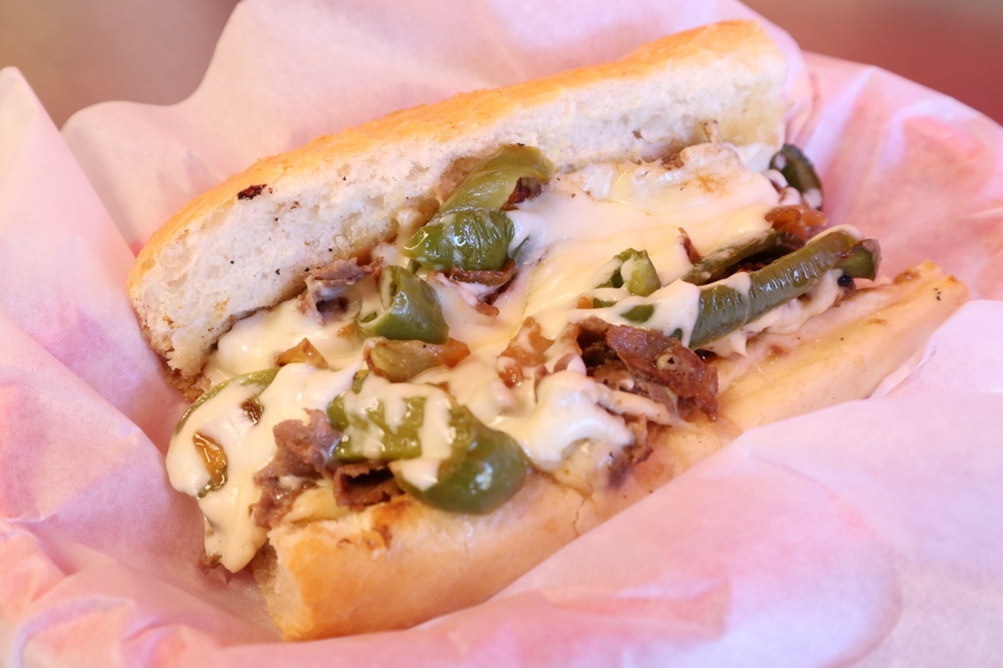 Philly Cheesesteak Fries & Drink