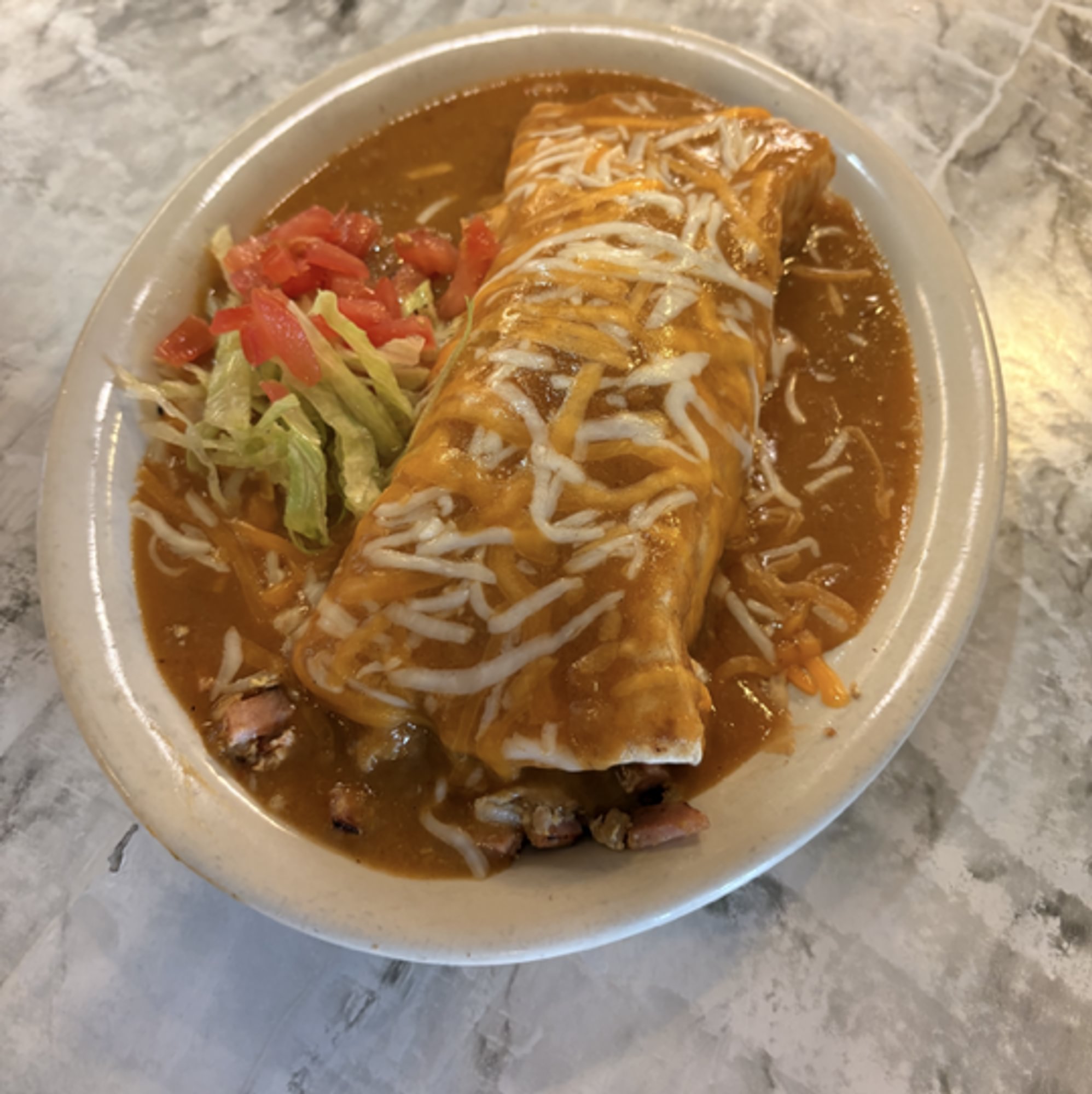 Burrito de Huevo con Chorizo