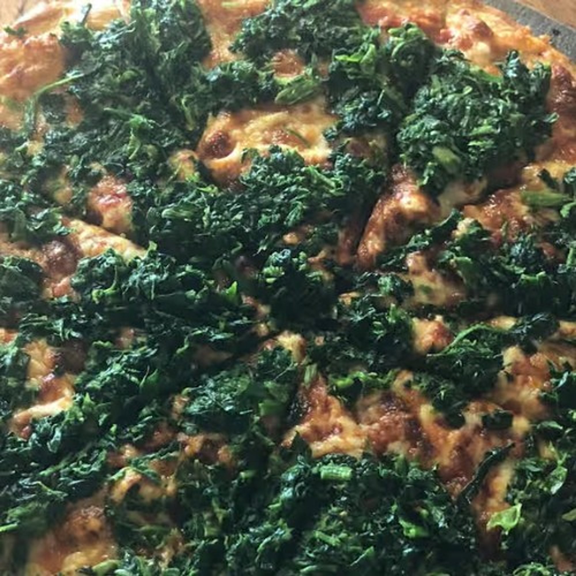 (Sm) Spinach Pizza