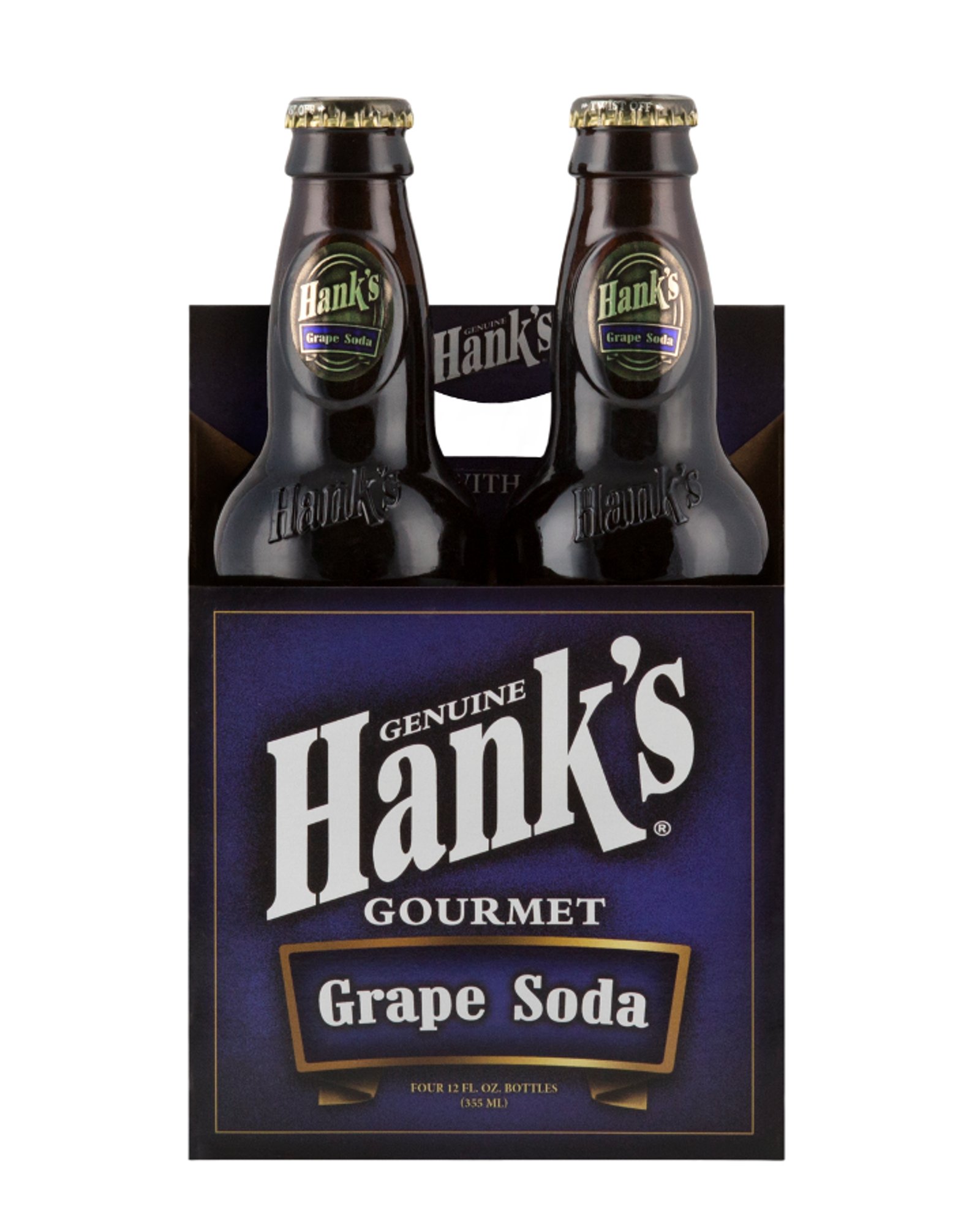 4-Pack Bottles Hanks Grape