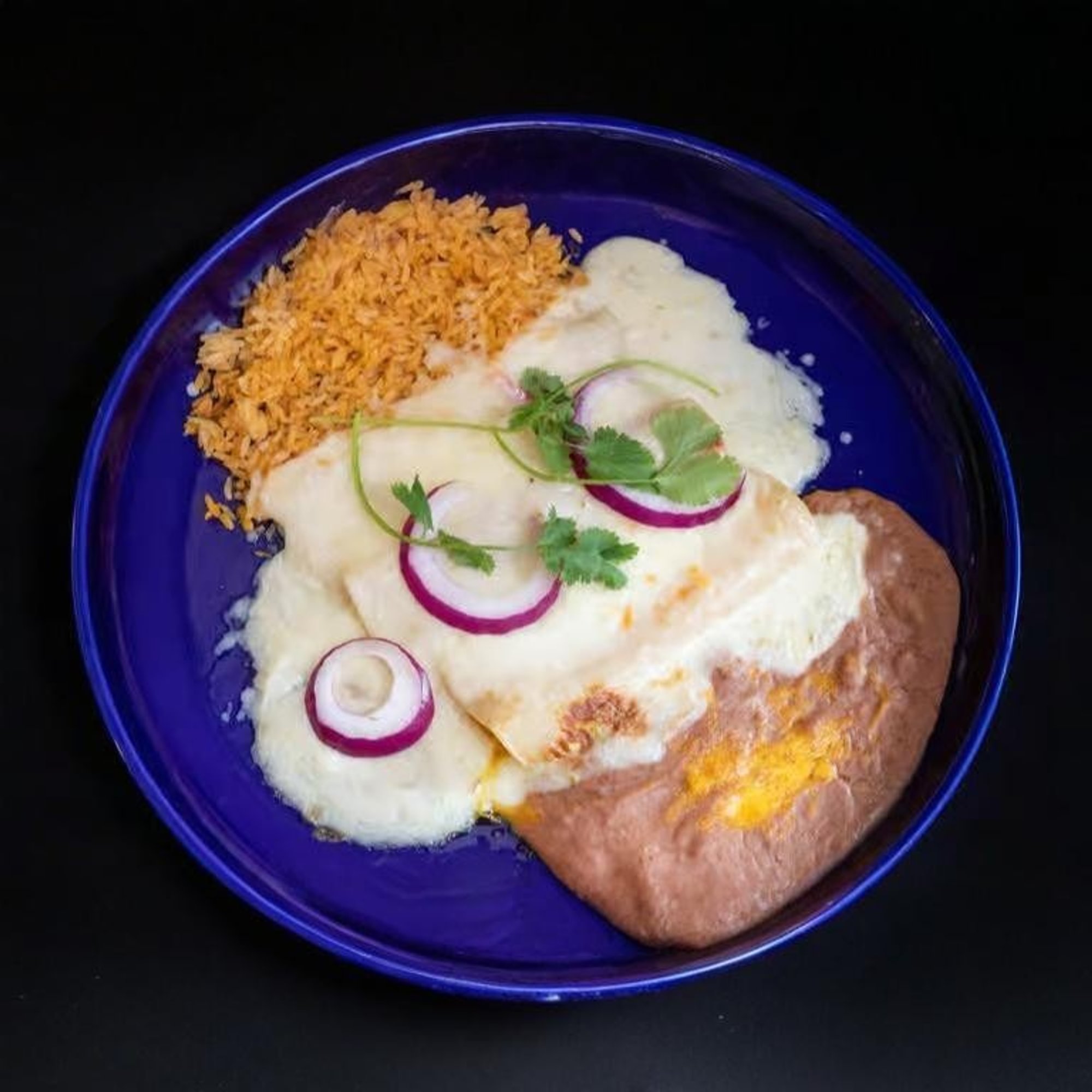 Enchilada. (Side)