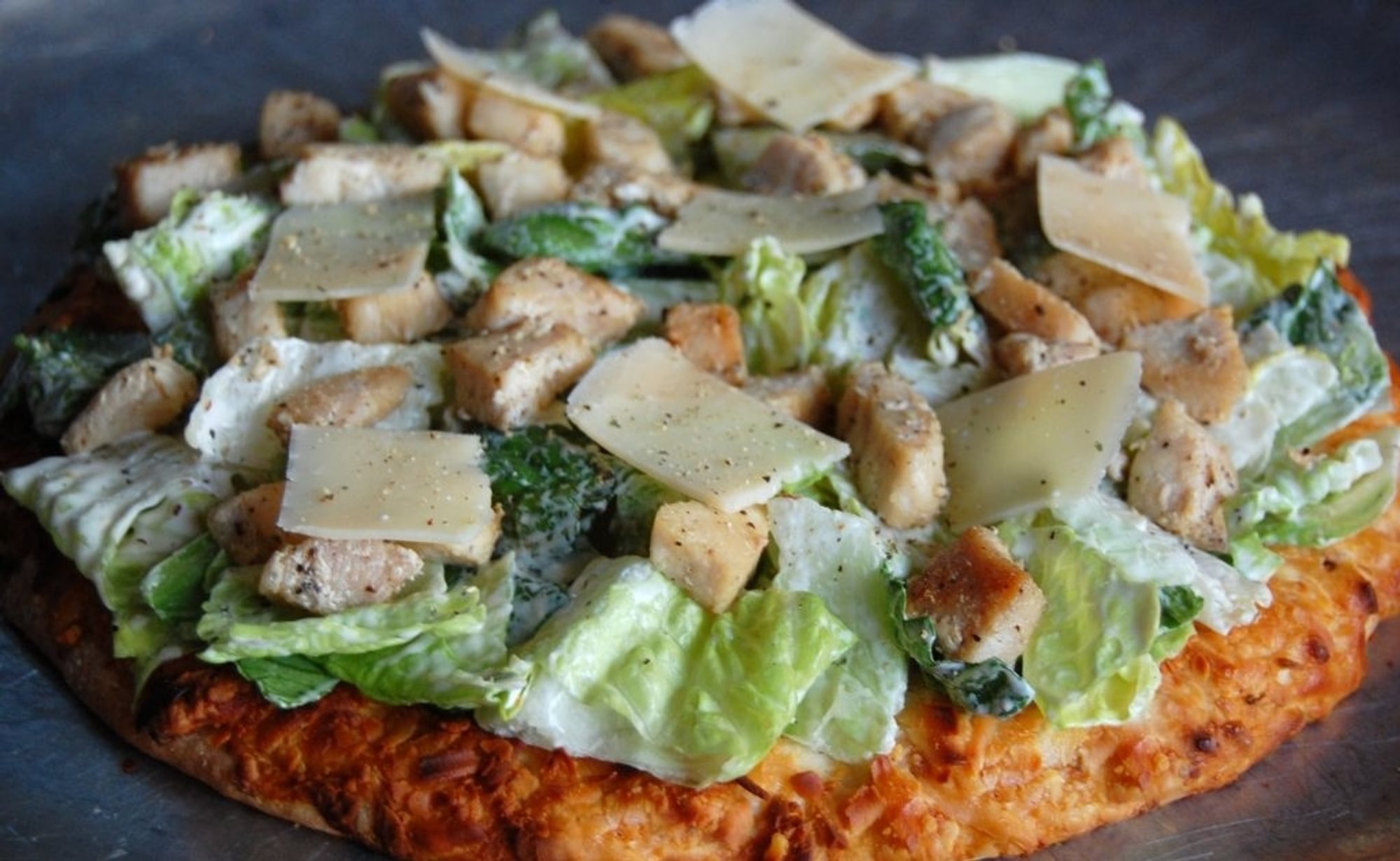 Chicken Caesar Pizza