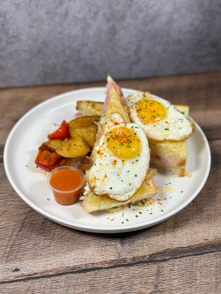 Croque Madame Sandwich