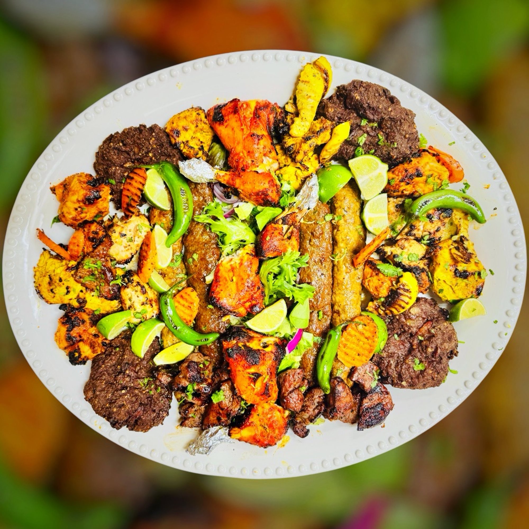 Mega Mix Grilled Kebab Family Platter