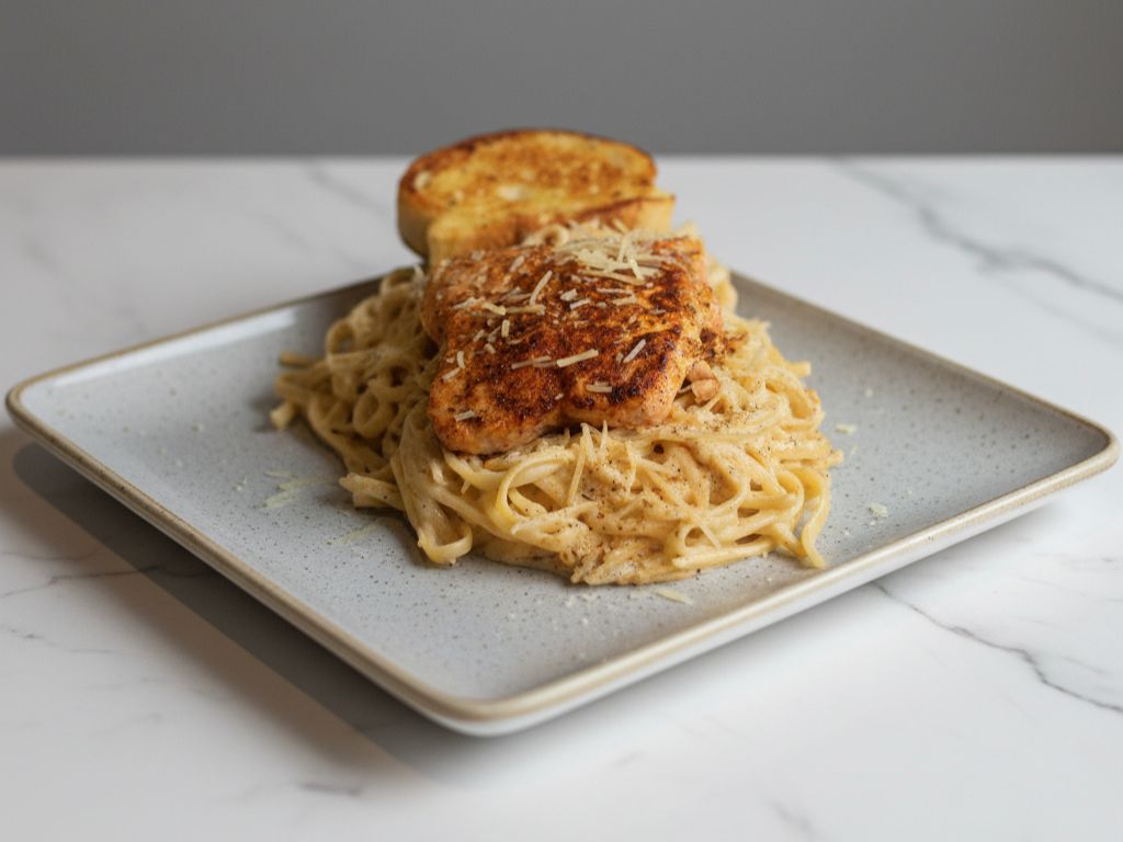 Rasta Pasta Salmon