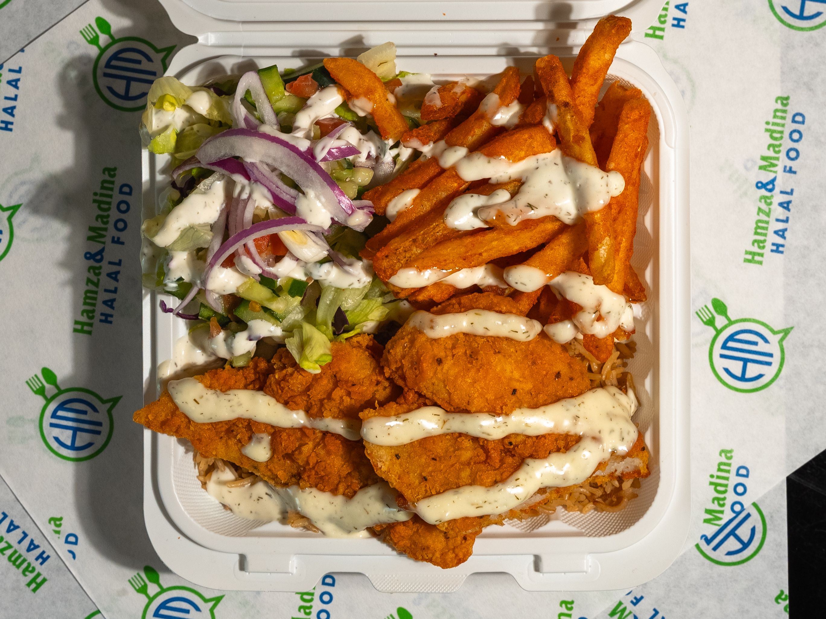 Fish Over Rice
