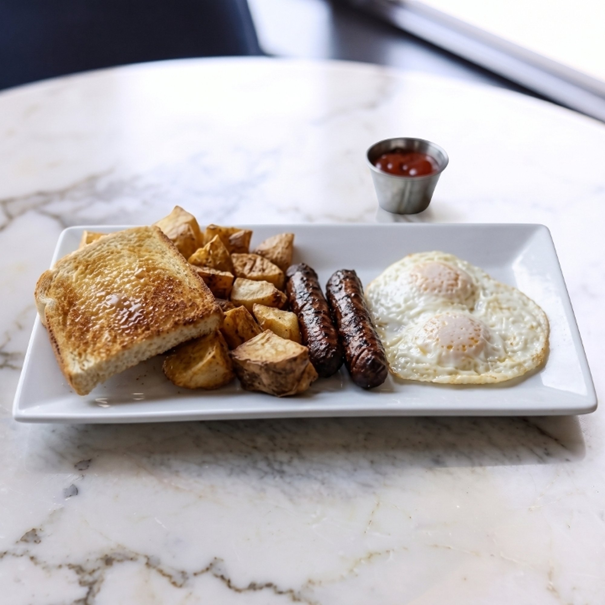 2 Eggs & Meat