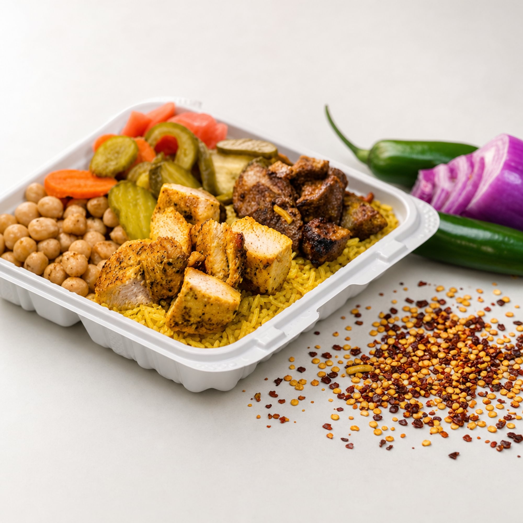 Chicken & Lamb Tikka Mixed