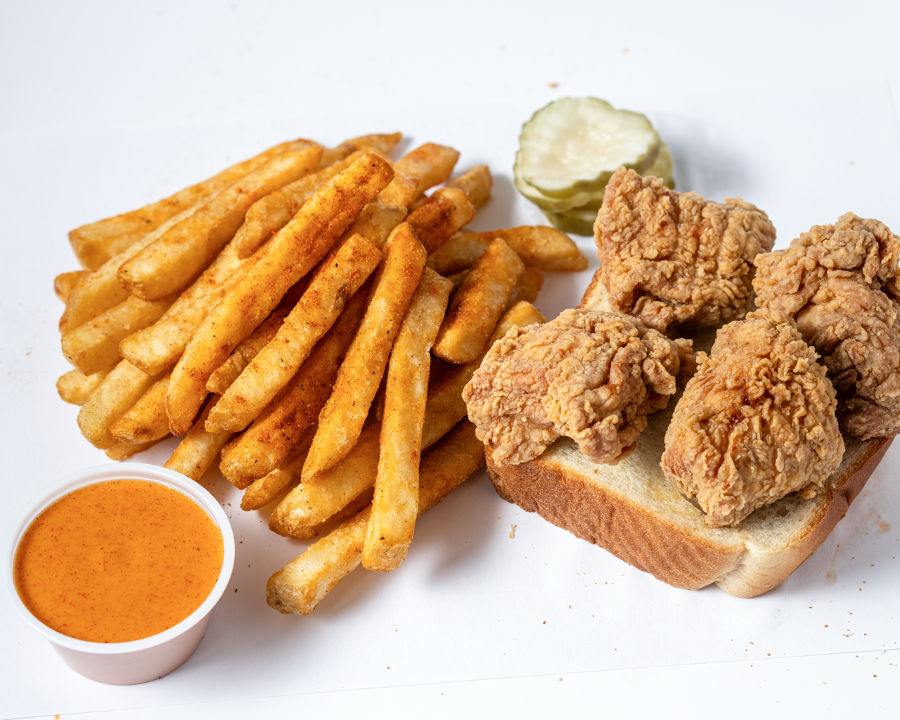 Combo #8 - Kids Nuggets meal with fries