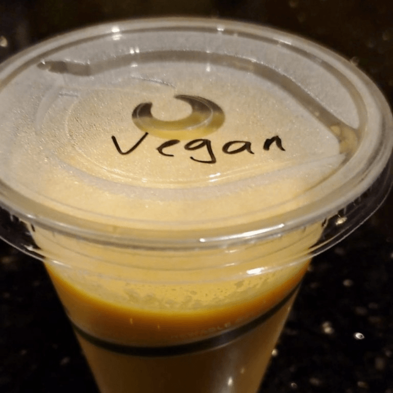 Vegan mango lassi