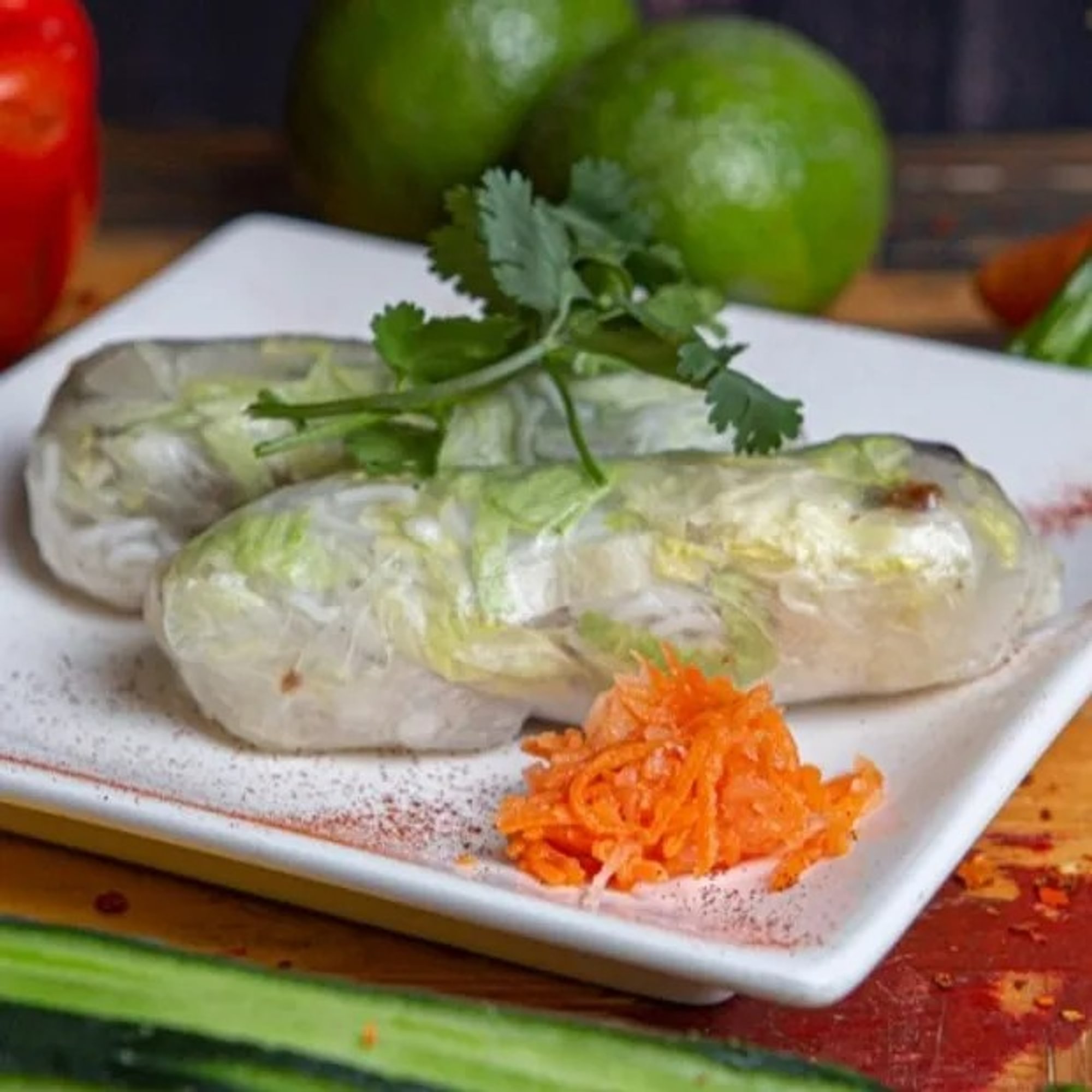 Pork or Beef Spring Rolls (Goi Cuon Thit Nuong)