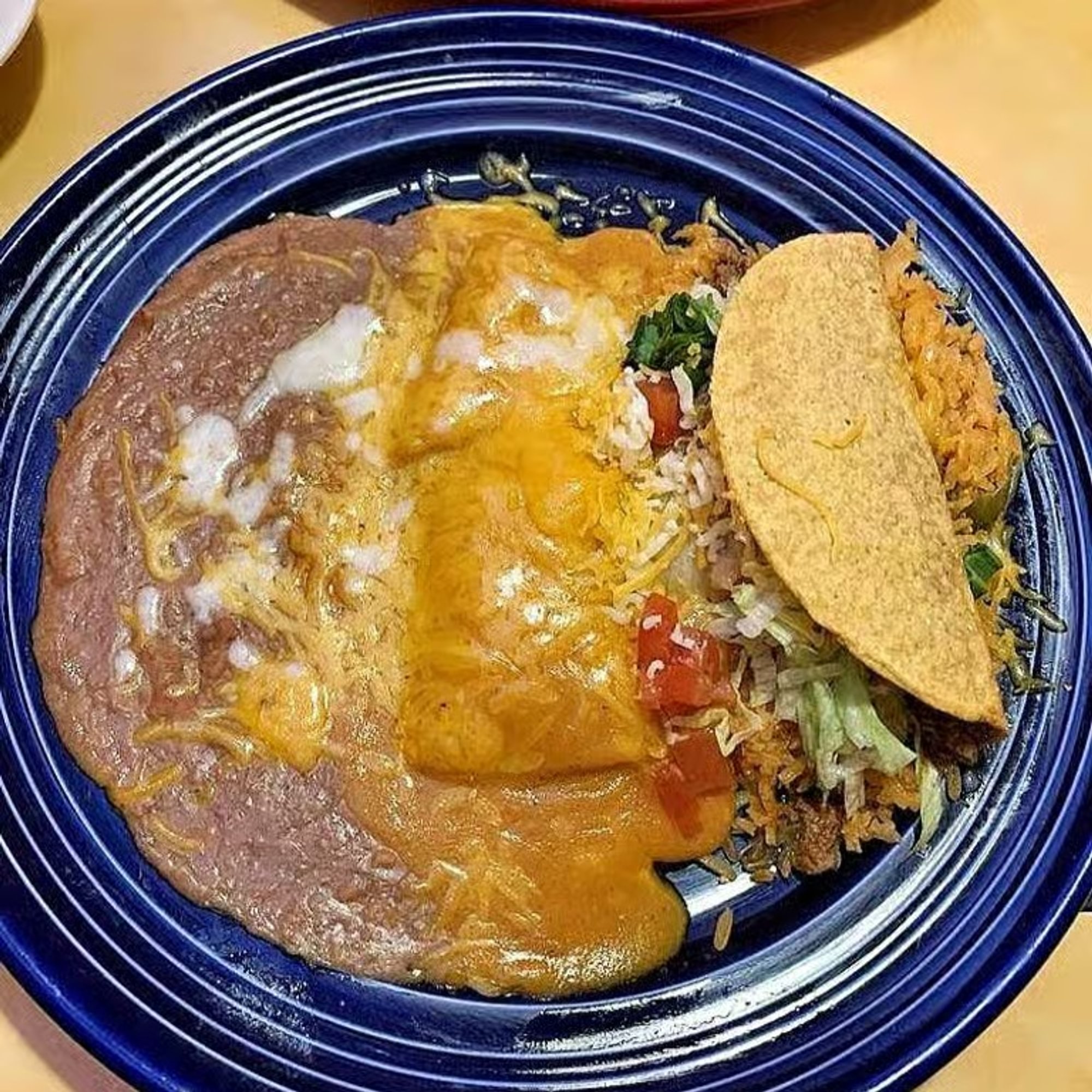 Enchilada and Tamale Combo