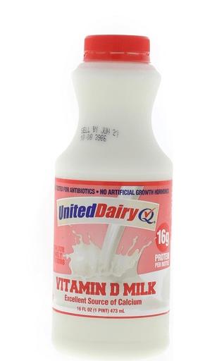 United Dairy Whole Milk Pint