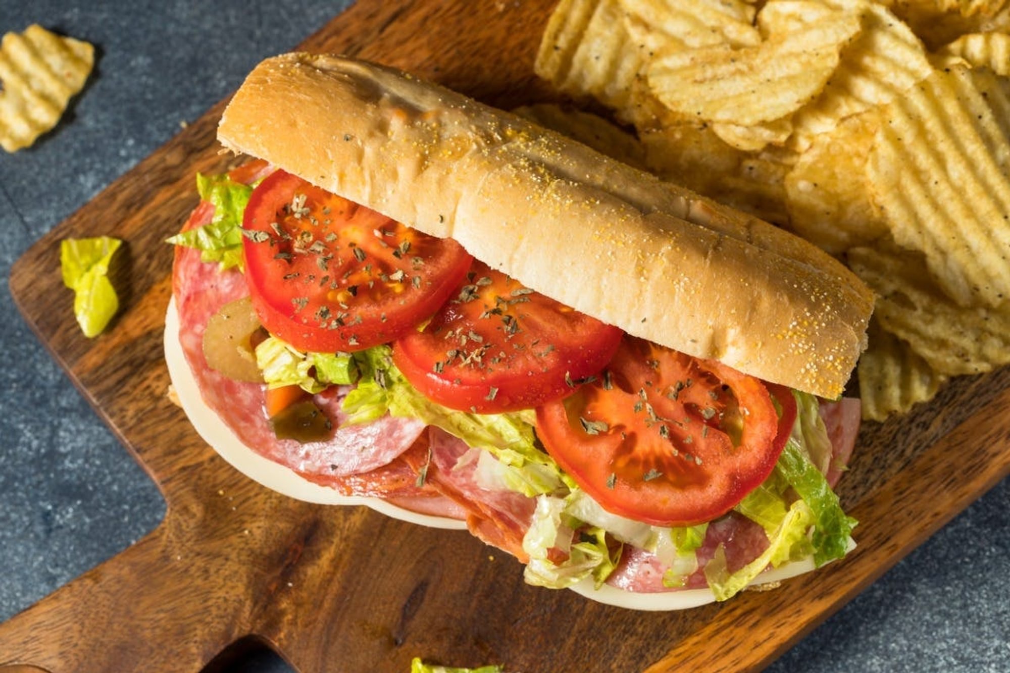 5. Pepperoni and Cheese Sub