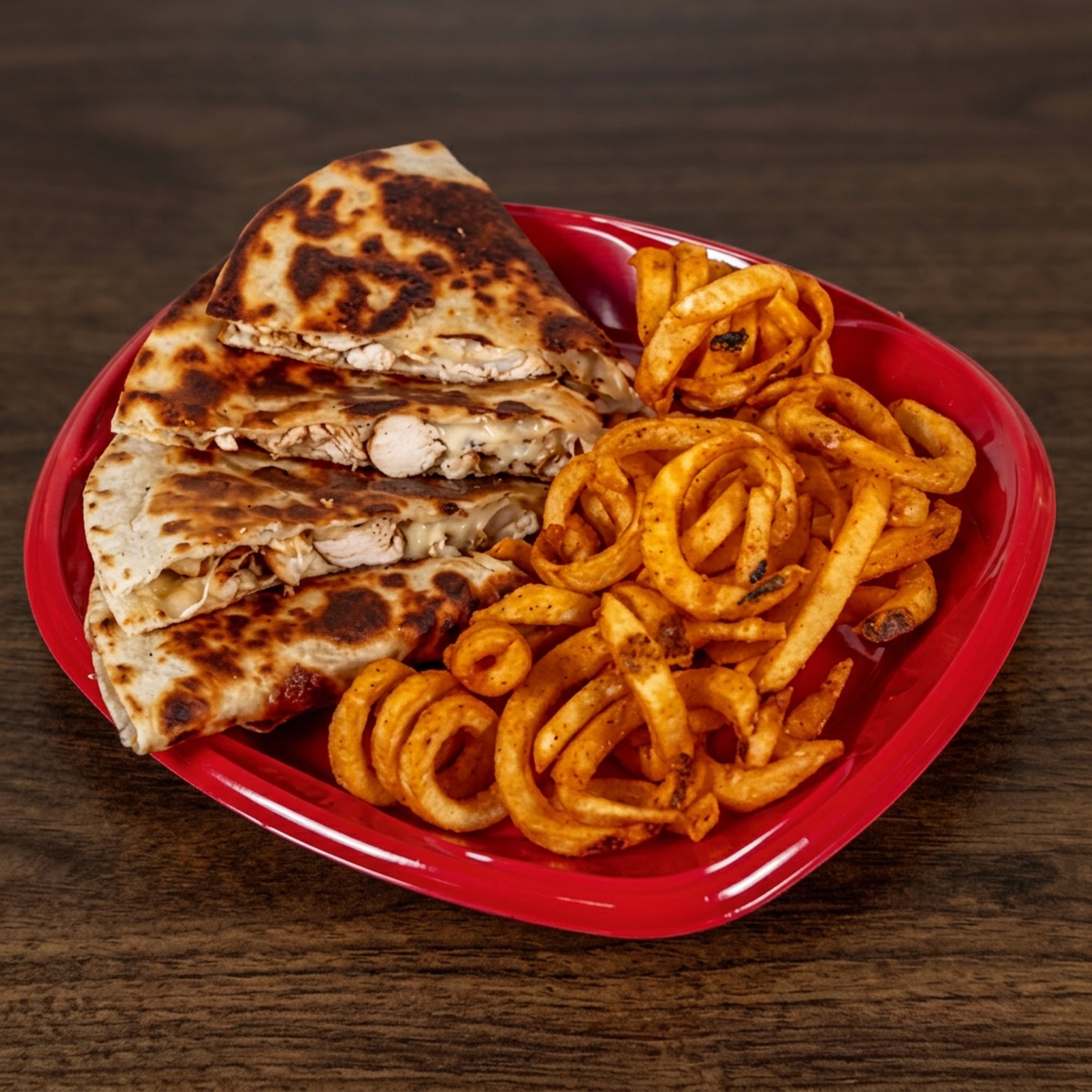 Teriyaki Chicken Quesadillas