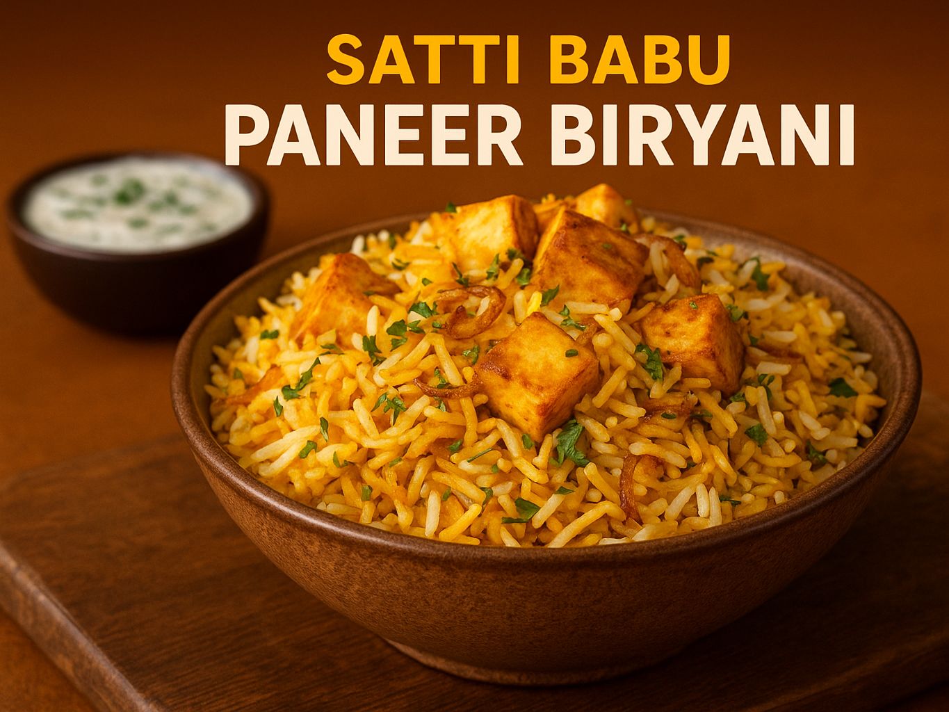Sattibabu Fry Piece Paneer Biryani