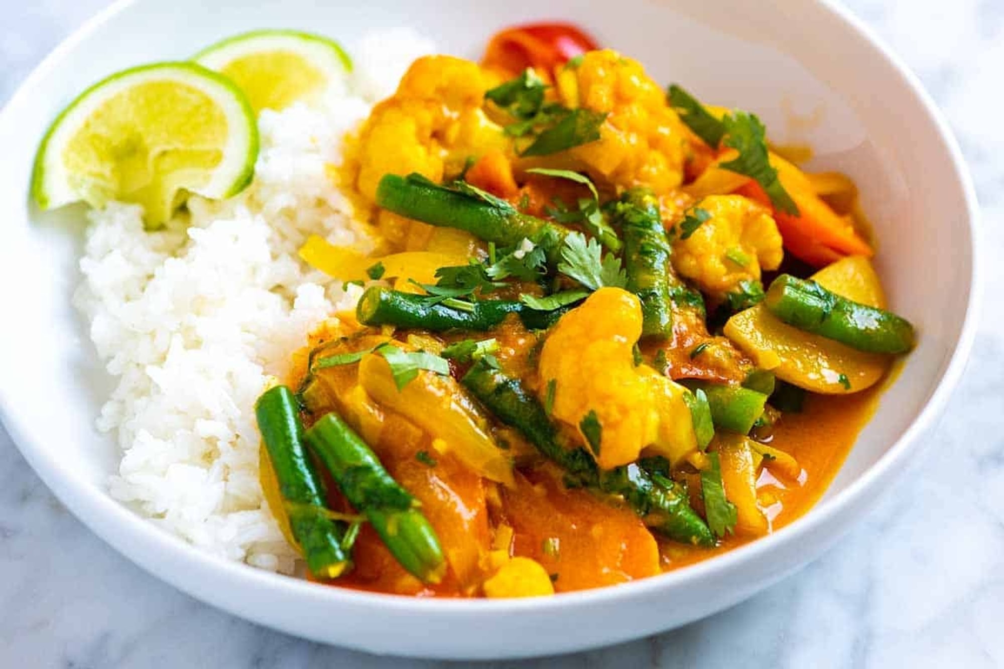 Veg Curry Bowl Combo