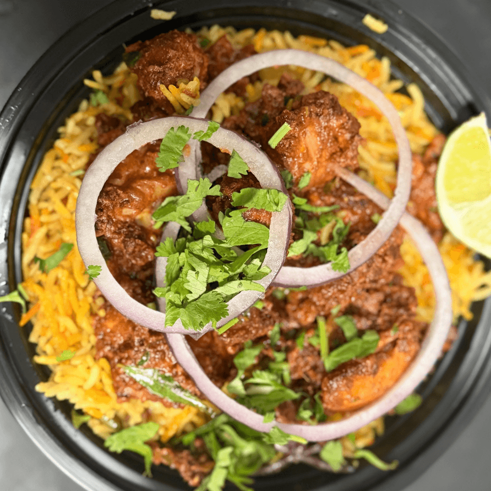 Chicken 65 (Boneless) Biryani