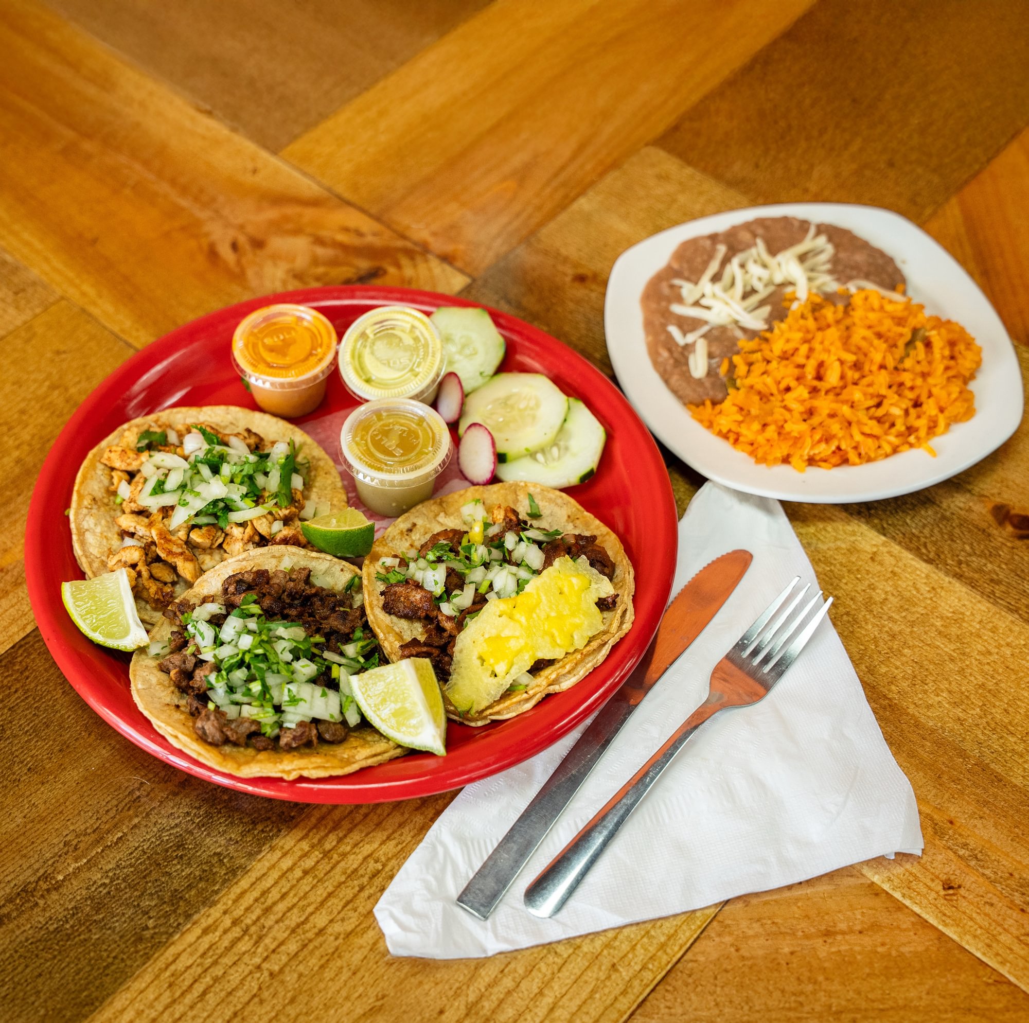 Carnales Tacos Meal