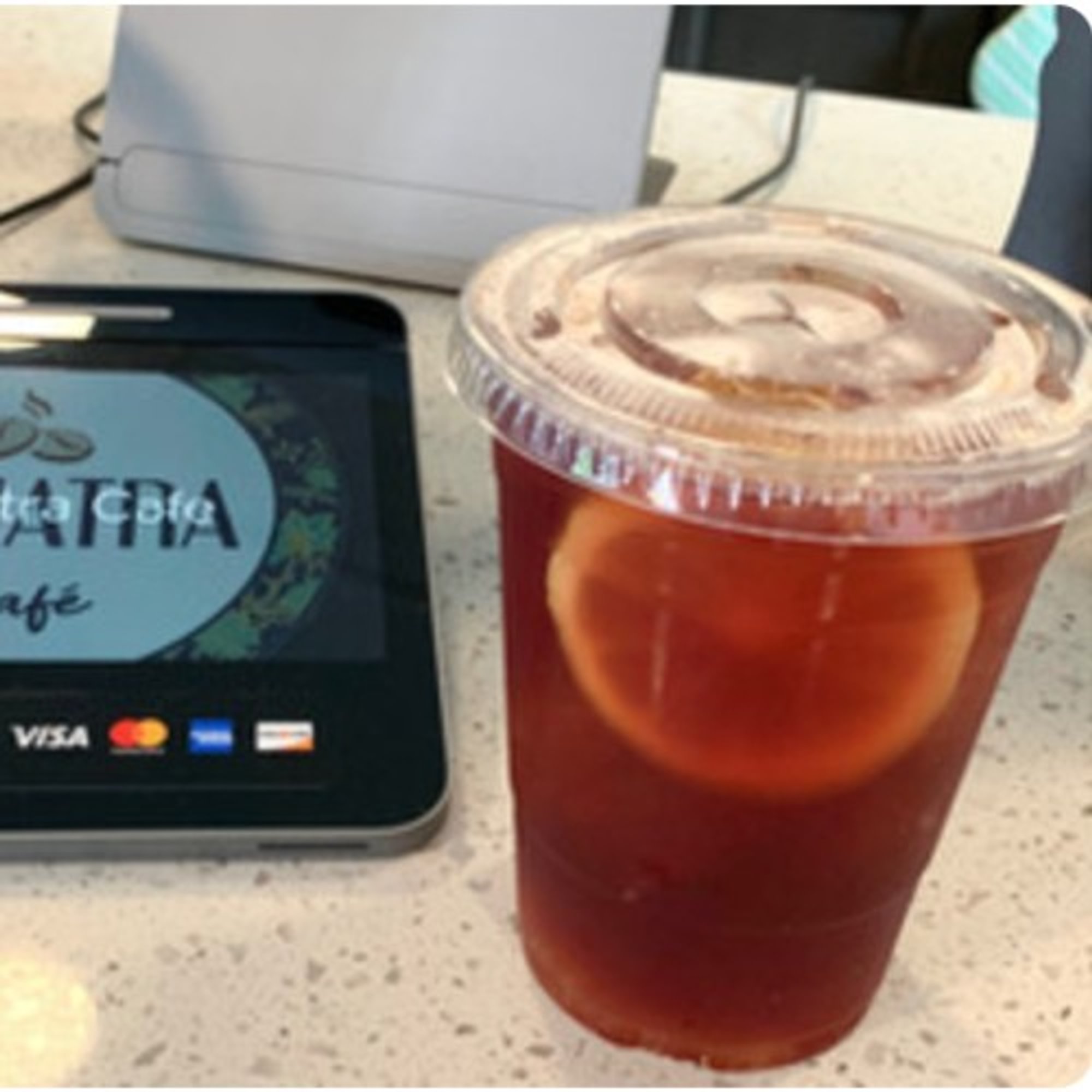 Mango Citrus Iced Tea (Sweetened)