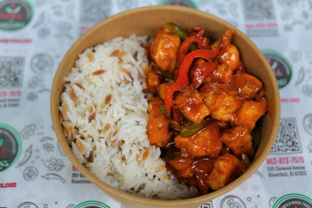 Dragon Chicken with Rice