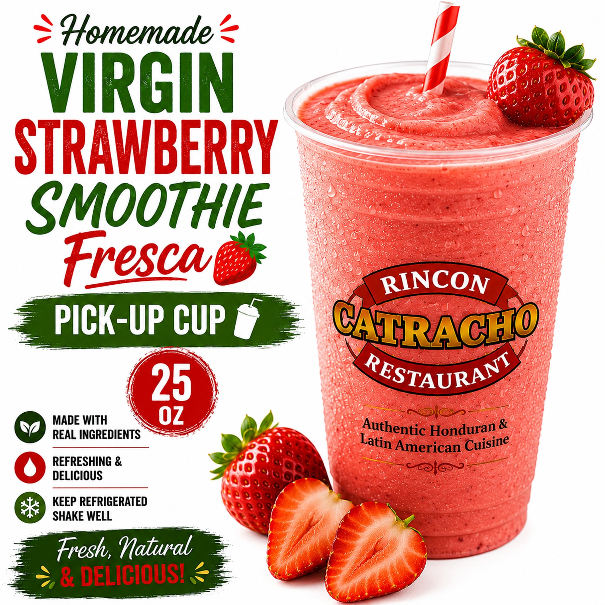Virgin Strawberry🍓 Smoothie